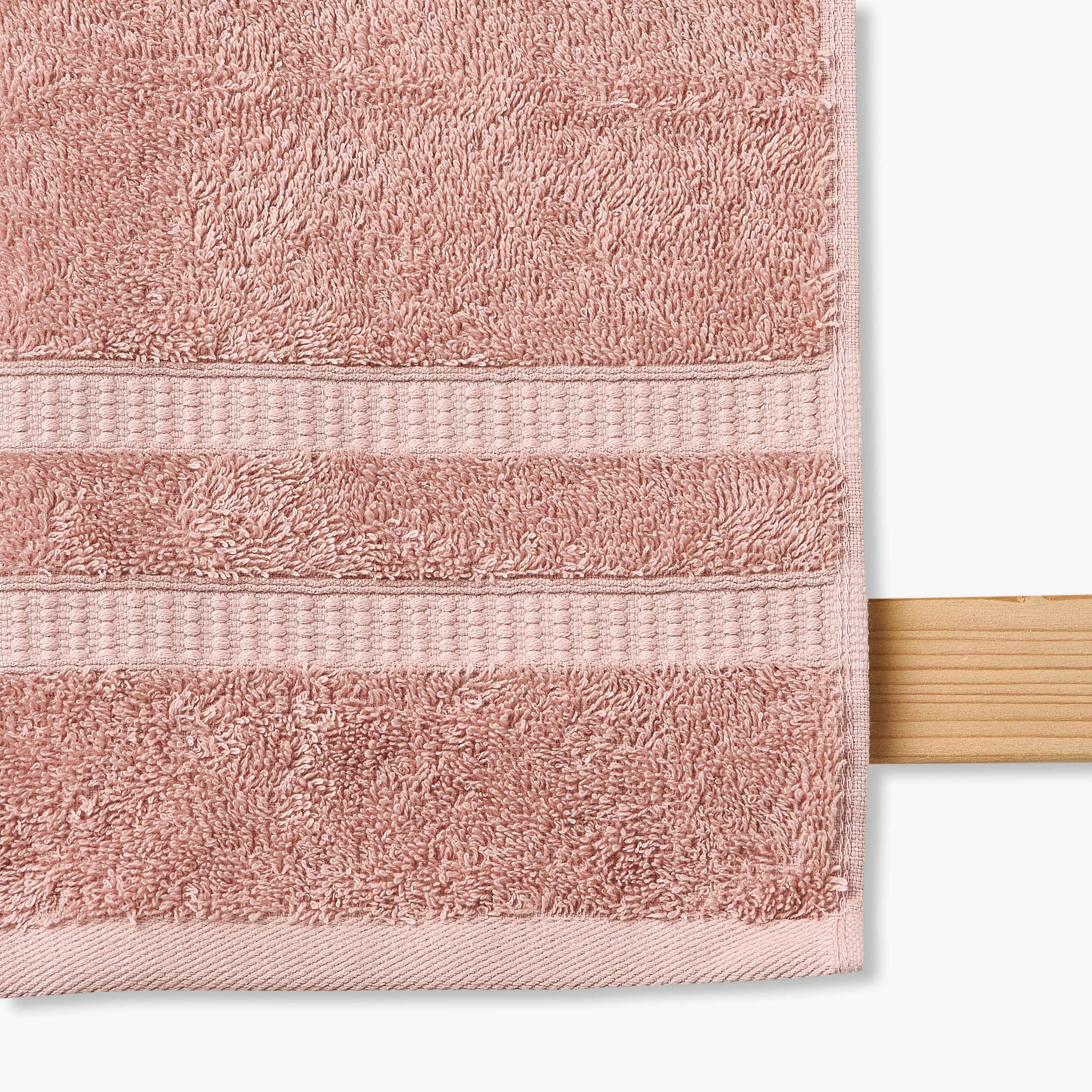منشفة مصرية فاخرة متوسطة بحافة وافل-baby-bathandcare-towels-image-4