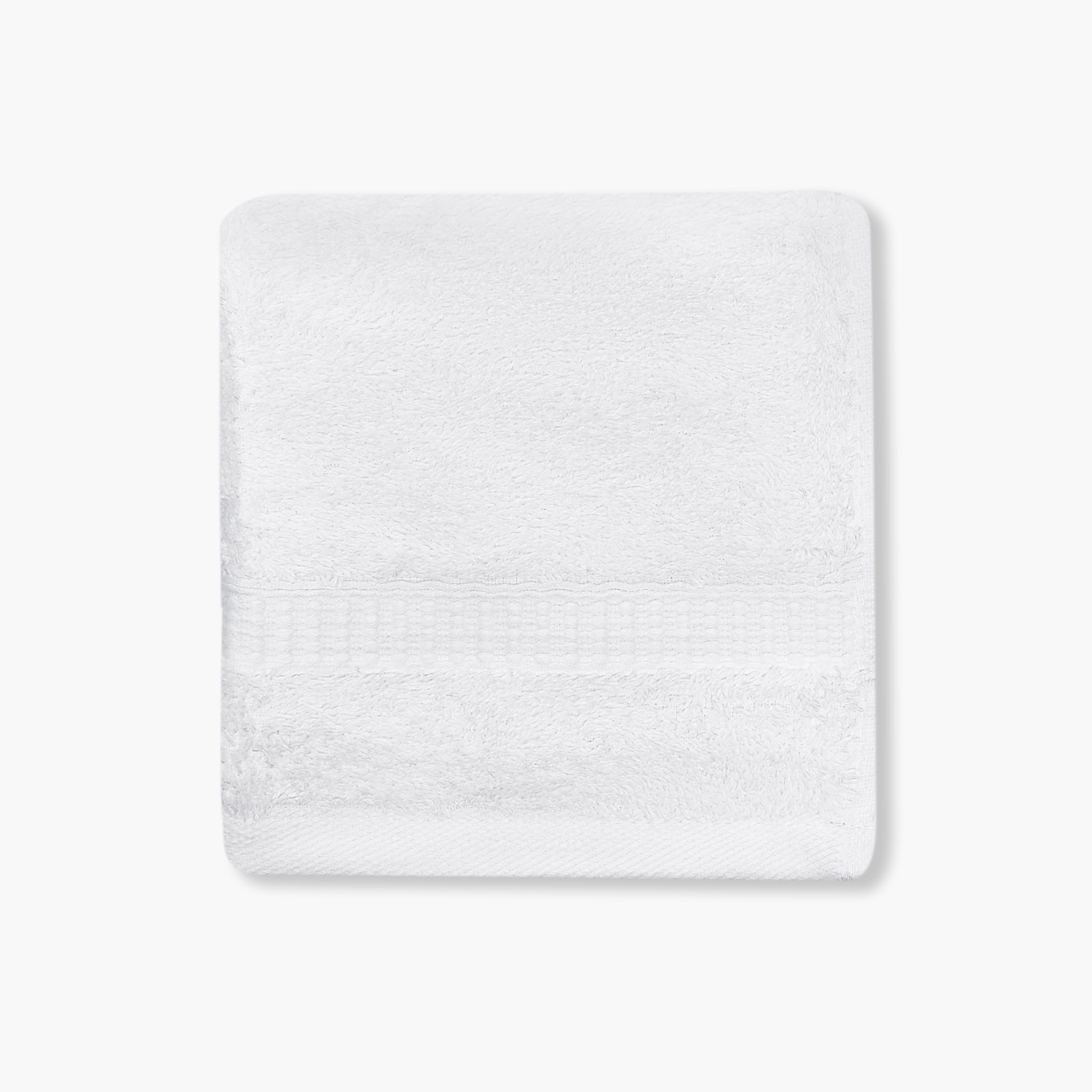 طقم مناشف مصرية فاخرة بحافة وافل من 4 قطع-baby-bathandcare-towels-image-2