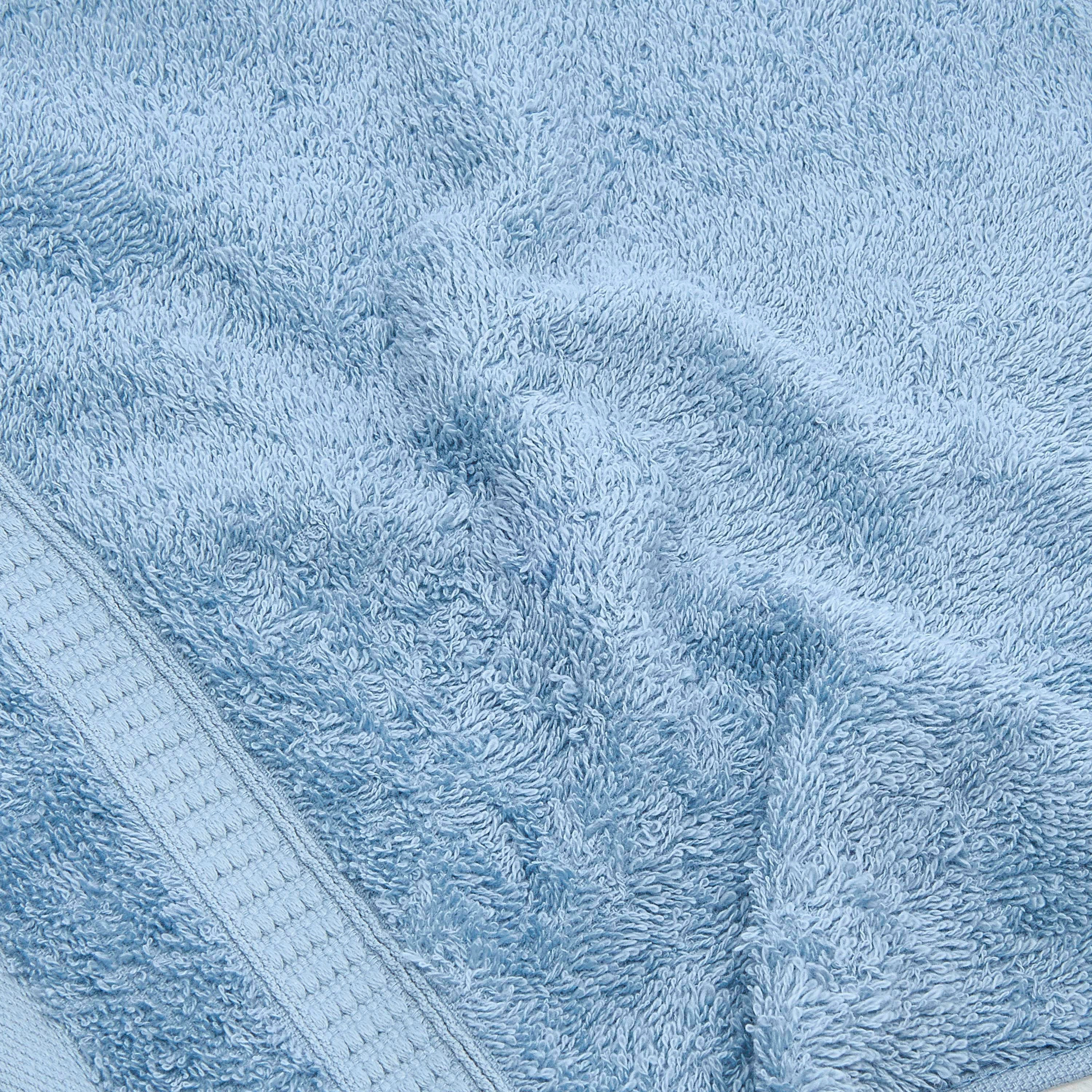 طقم مناشف مصرية فاخرة بحافة وافل من 4 قطع-baby-bathandcare-towels-image-4
