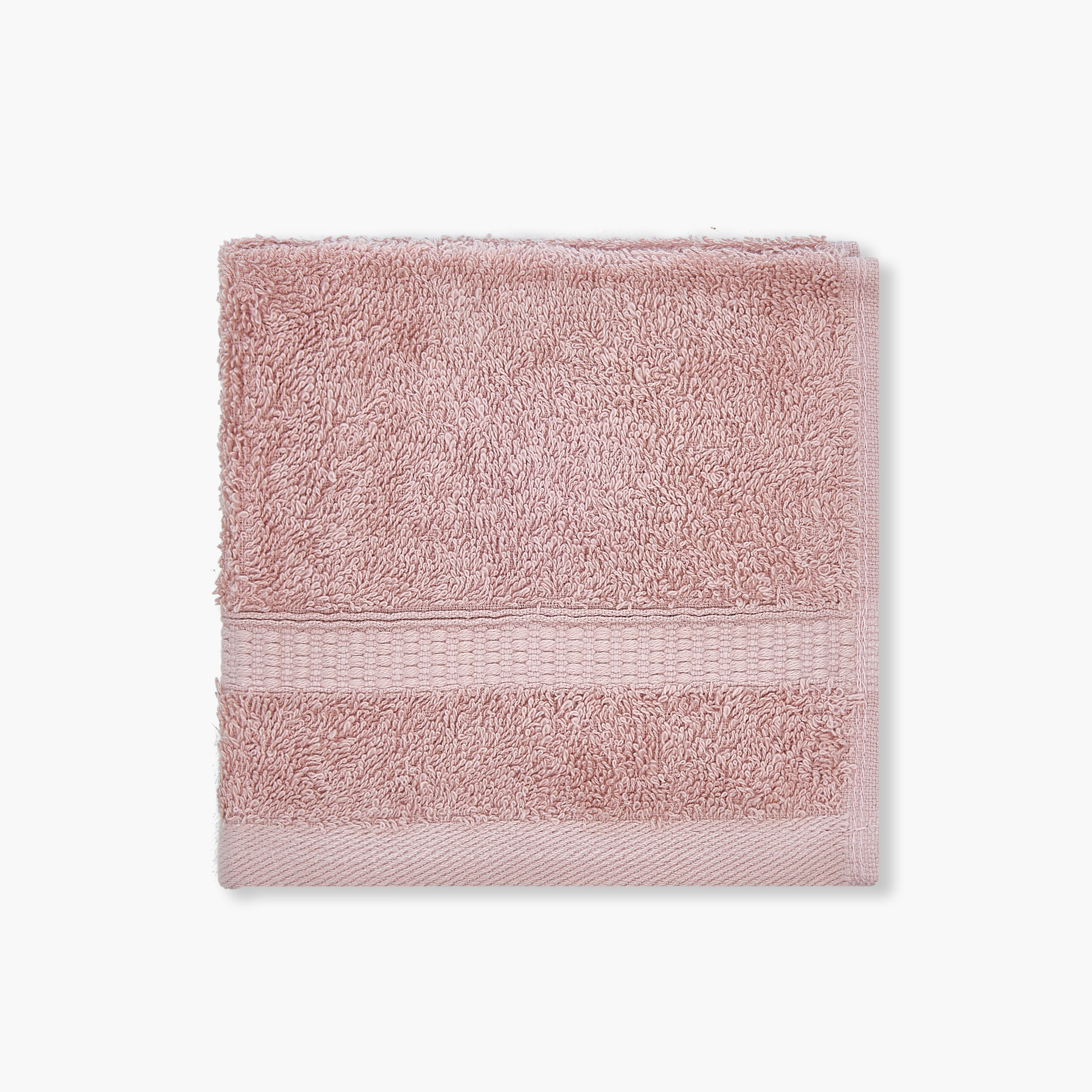 طقم مناشف مصرية فاخرة بحافة وافل من 4 قطع-baby-bathandcare-towels-image-2