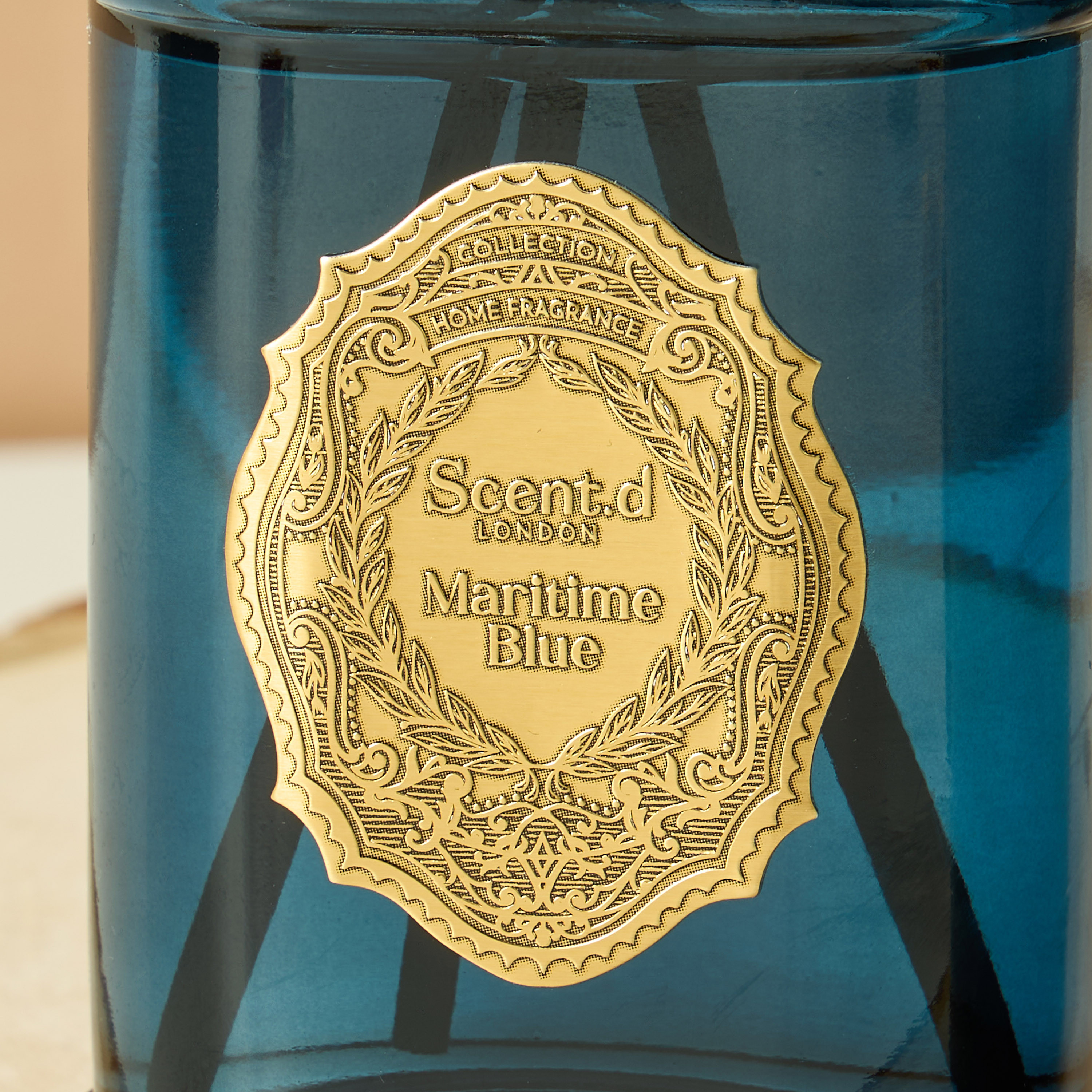 طقم هدايا شمعة معطرة وموزع عطور بالأعواد أورينتال لوكس بلاك زعفران قطعتين من سنت.دي لندن-household-homefragrance-fragrancegiftset-image-5