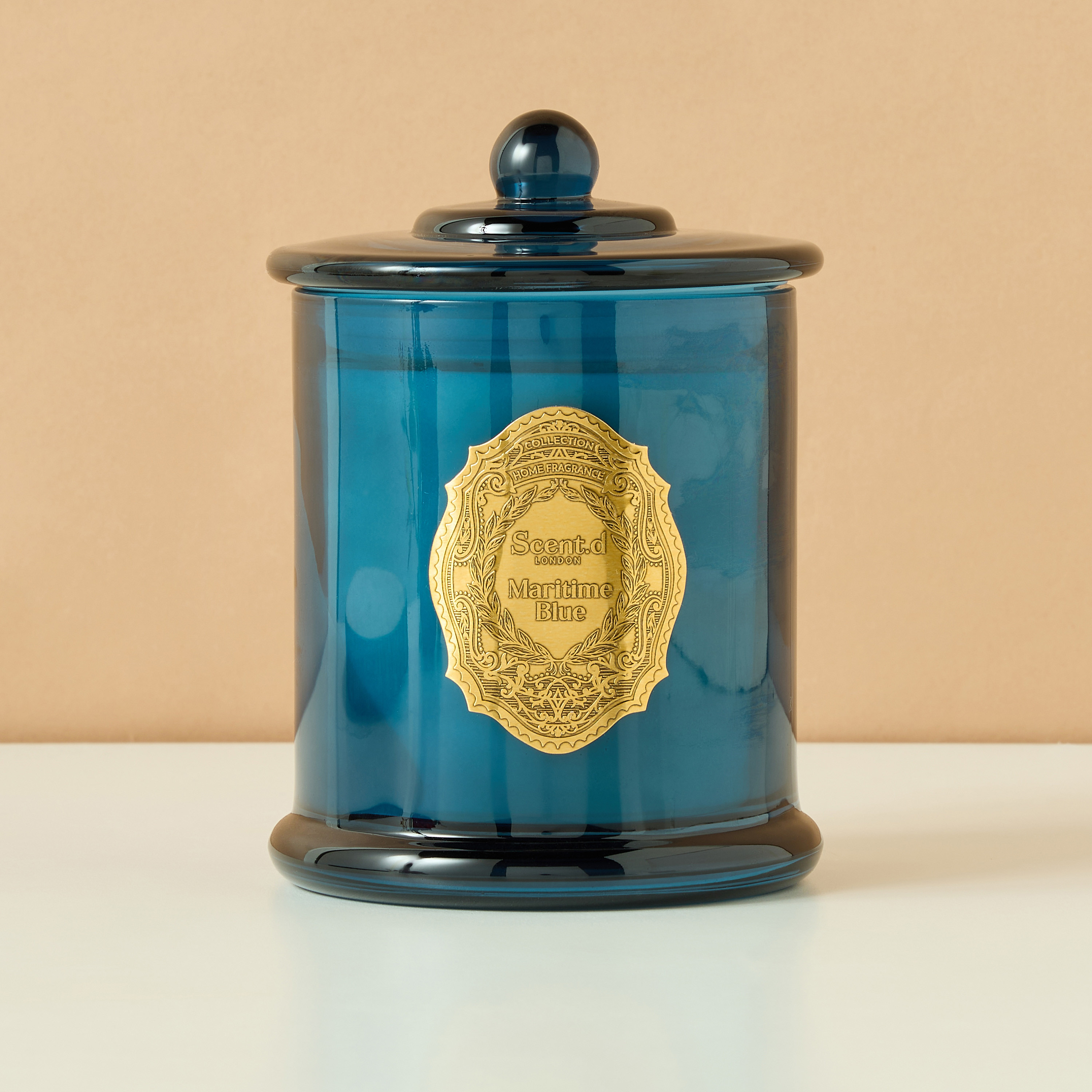 Scent.d London Oriental Luxe Dark Rose Scented Jar Candle - 360 gms-household-homefragrance-candles-image-2
