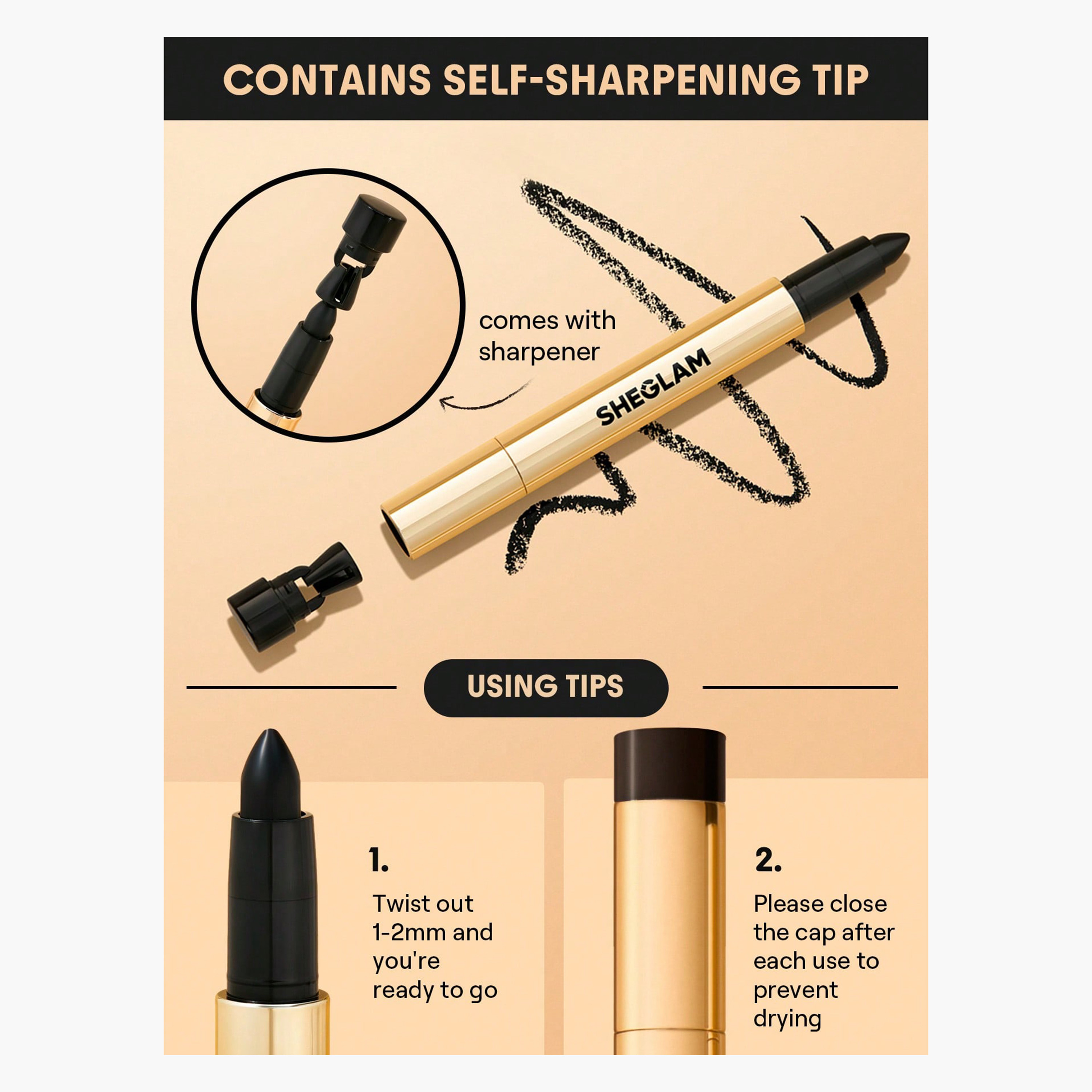 SHEGLAM Kohl Cream Eyeliner Pencil with Sharpener-promo_SHEGLAM_B3G1_12_MAR_TO_23_MAR_9AM_2026_AE-image-3