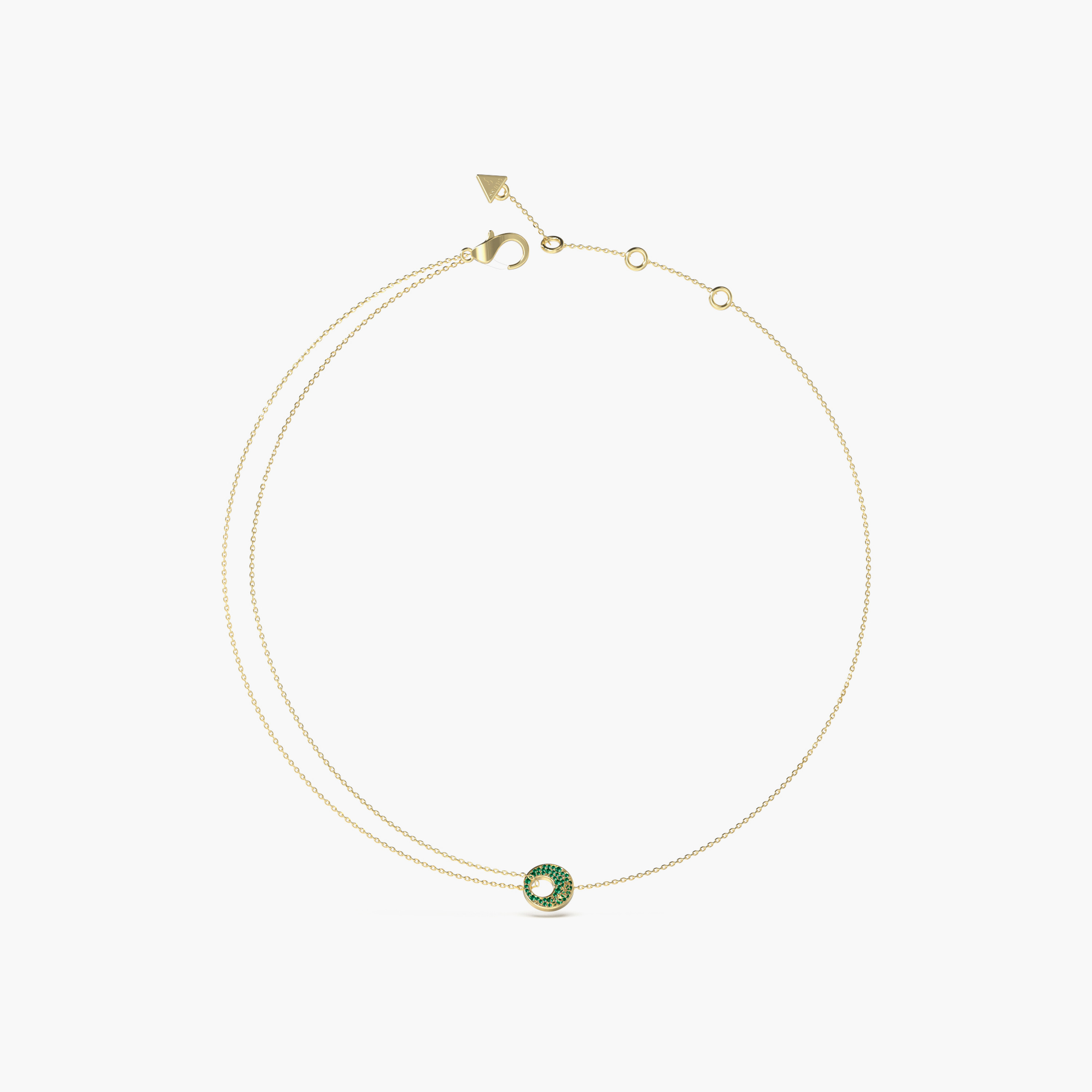 Guess Blooming Summer Women Embellished Chain Necklace Stainless Steel | JUBN05226JWYGGNT-women-watchesandjewellery-jewellery-necklacesandpendants-image-1