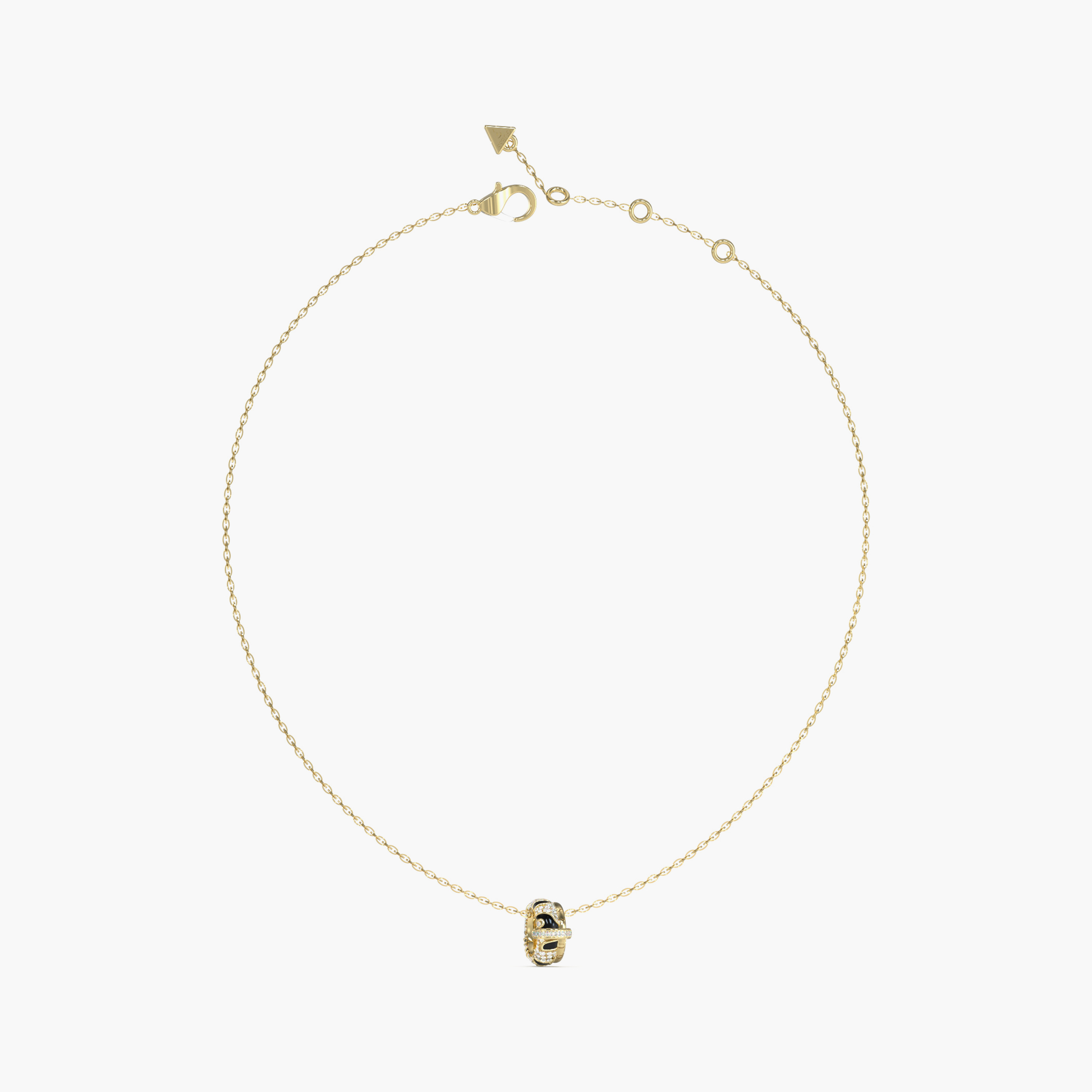 Guess Fabulous Me Women Embellished Pendant Necklace Stainless Steel | JUBN05191JWYGBKT-women-watchesandjewellery-jewellery-necklacesandpendants-image-1