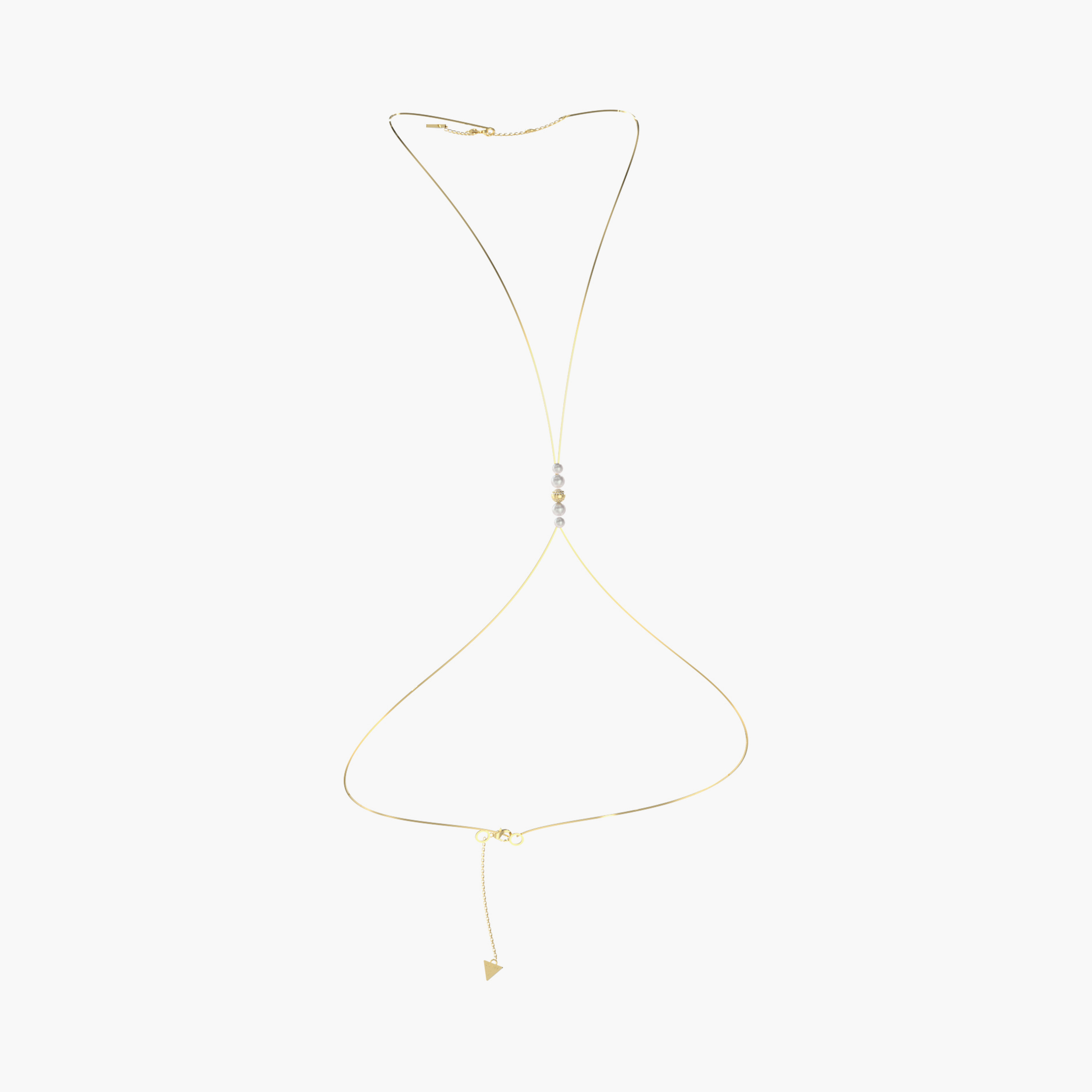 Guess All Eyes On Me Women Embellished Chain Necklace Stainless Steel | JUBN05202JWYGT-women-watchesandjewellery-jewellery-necklacesandpendants-image-1