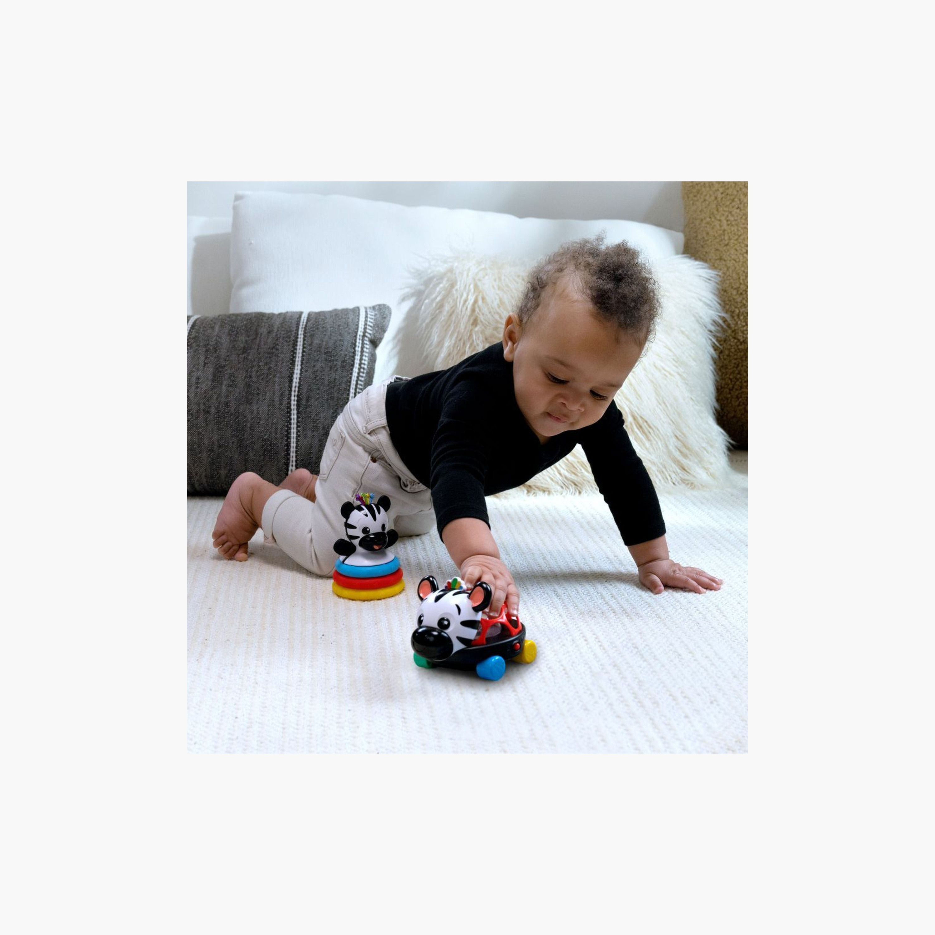 Baby Einstein 3-Piece Zen the Zebra Gift Set - 3 Months+-baby-feeding-teethers-image-4