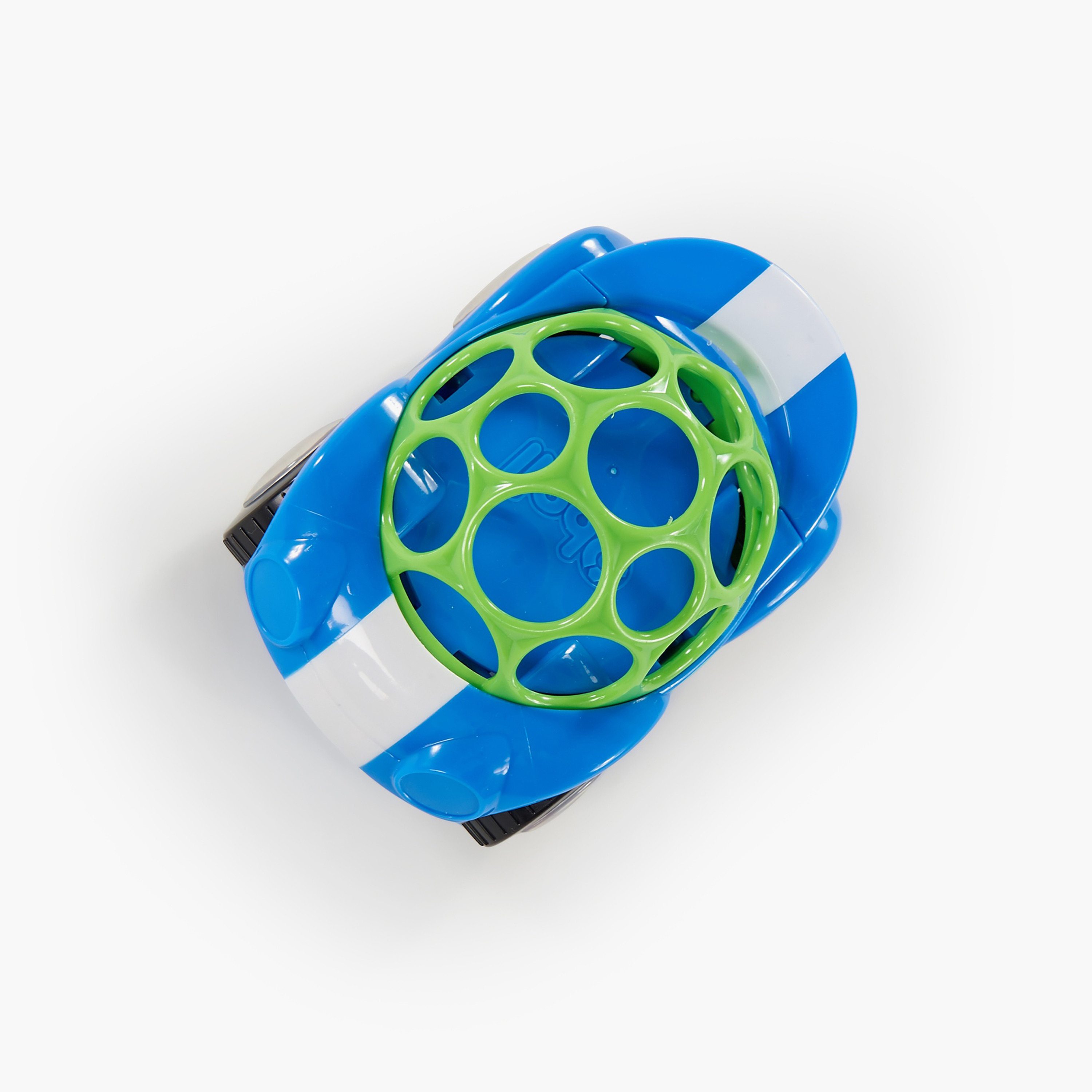 Bright Starts Oball Rattle & Roll Car Toy with Flexible Grip Design & Sound Beads 3 Months+-toys-babyandtoddlertoys-rattlesandteethers-image-3