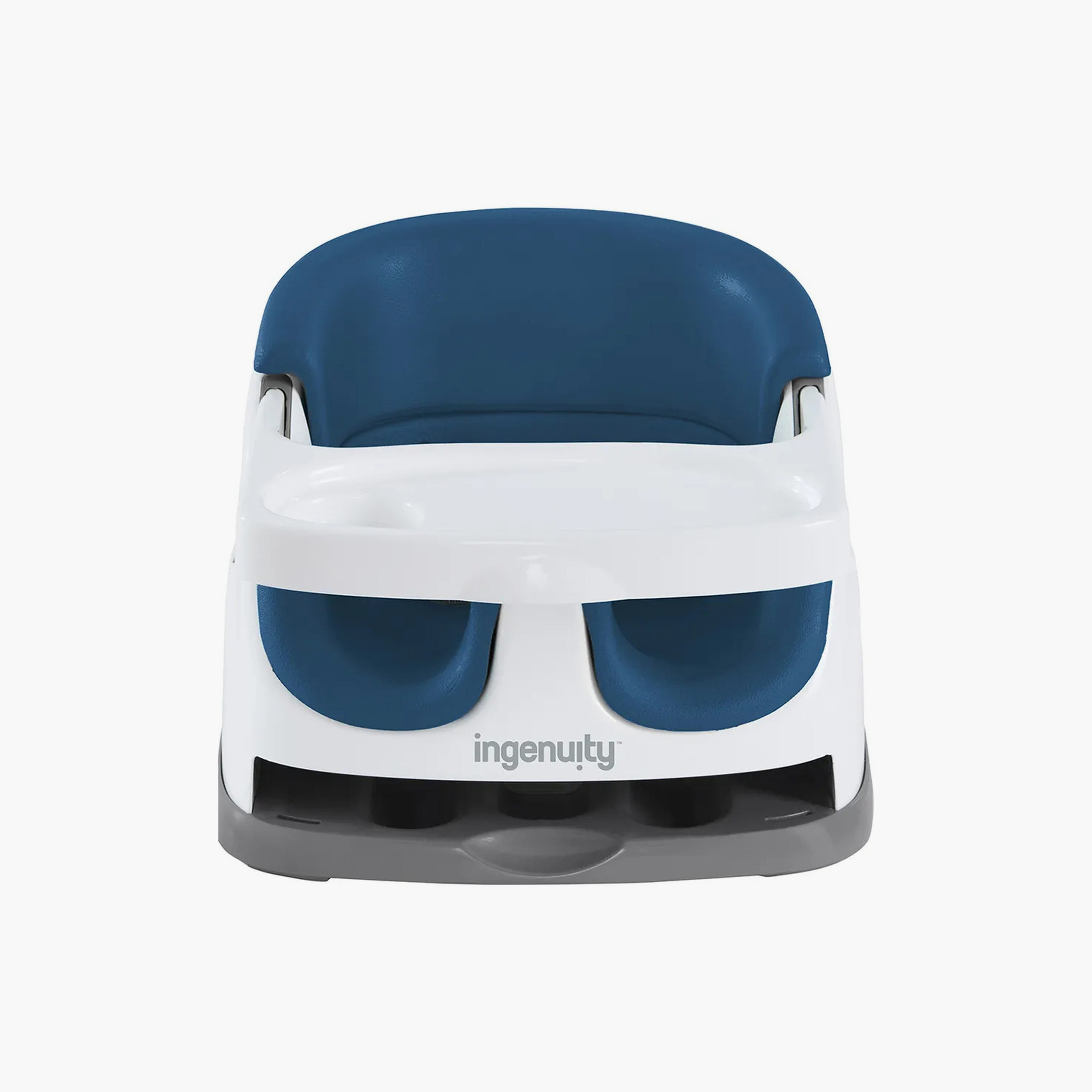 Ingenuity Baby Base 2-in-1 Booster Feeding & Floor Seat with Self-Storing Tray - Night Sky-baby-feeding-highchairsandboosters-image-1