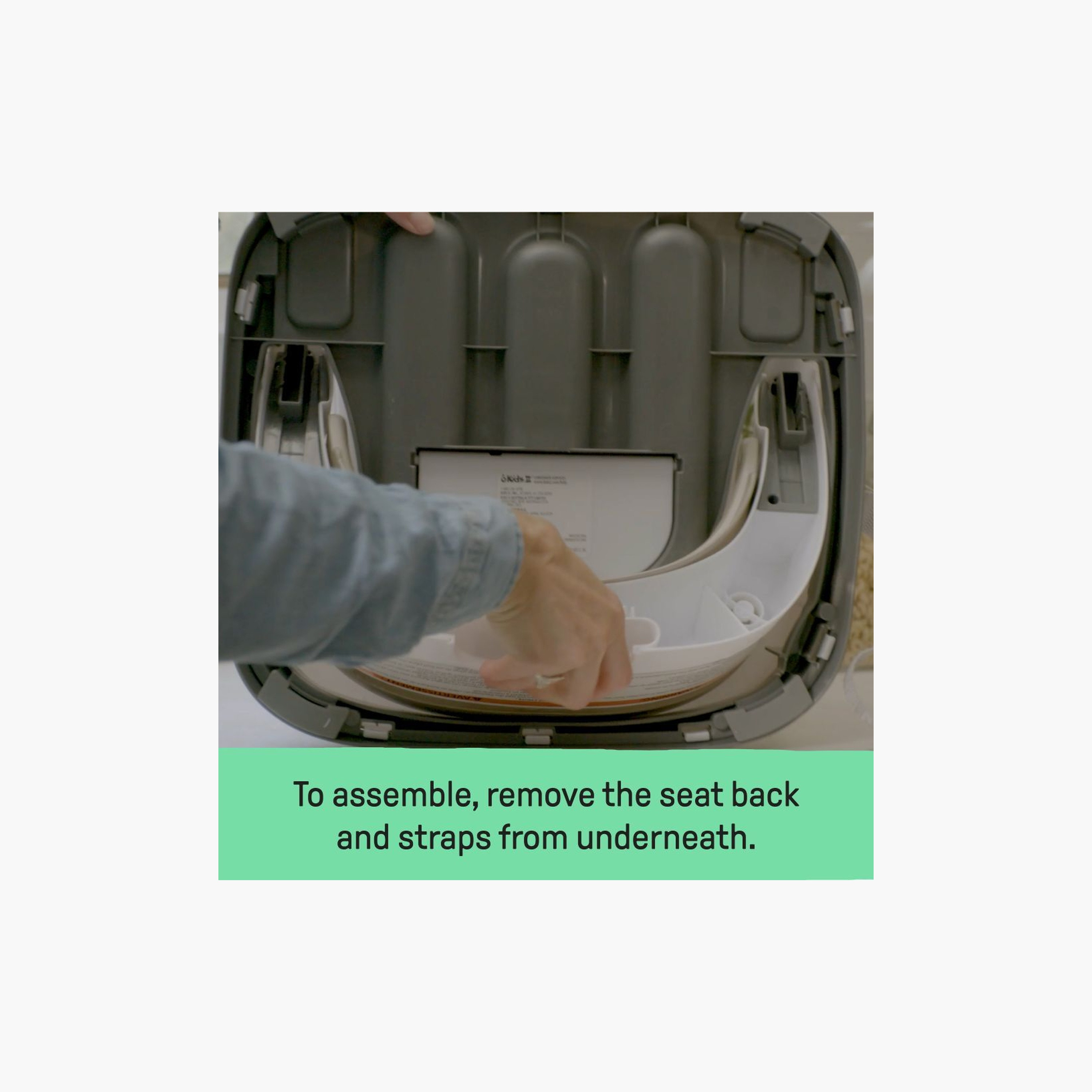Ingenuity Baby Base 2-in-1 Booster Feeding & Floor Seat with Self-Storing Tray - Night Sky-baby-feeding-highchairsandboosters-image-6