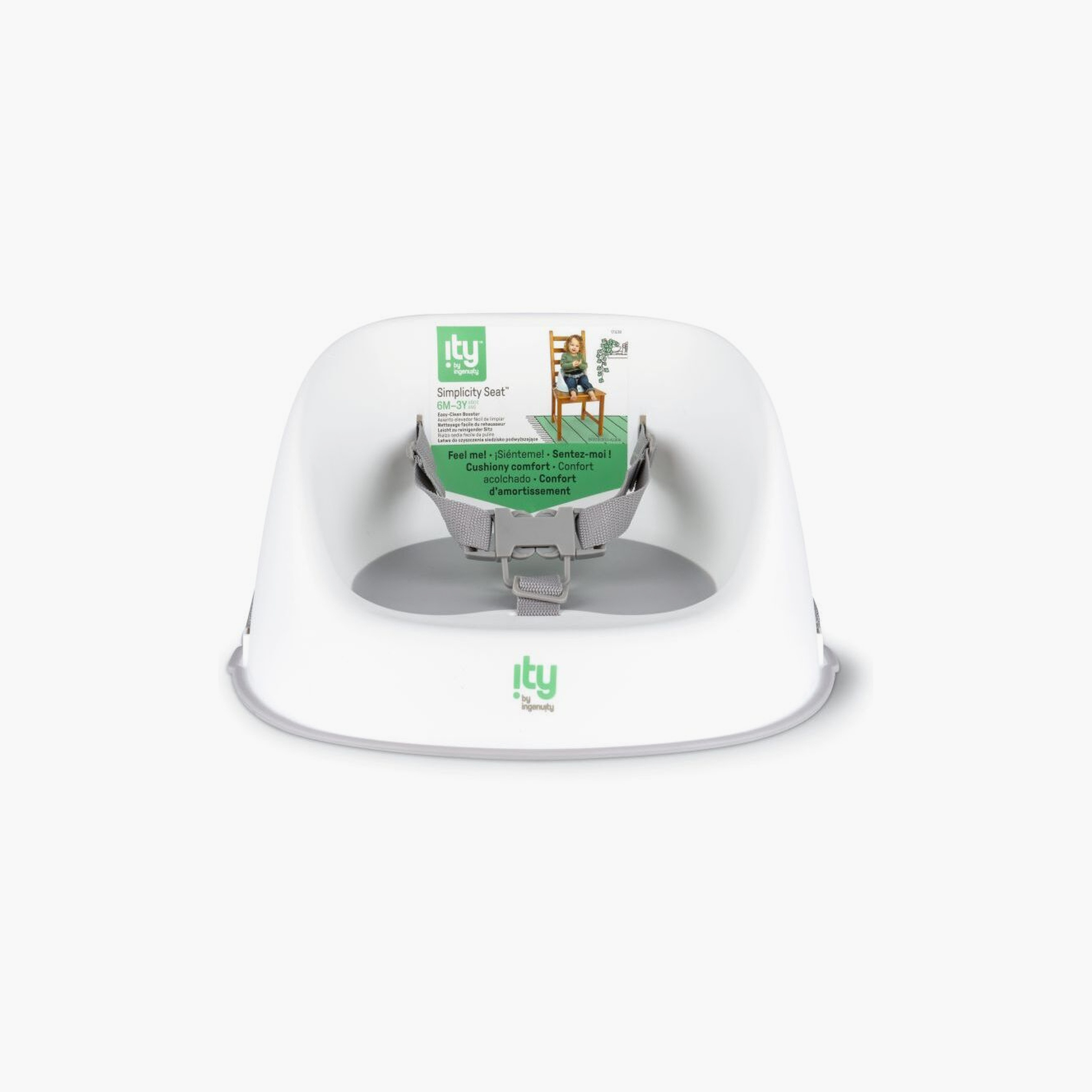 Ingenuity Simplicity Seat Easy-Clean Booster Seat - 6 Months to 3 Years-baby-feeding-highchairsandboosters-image-6