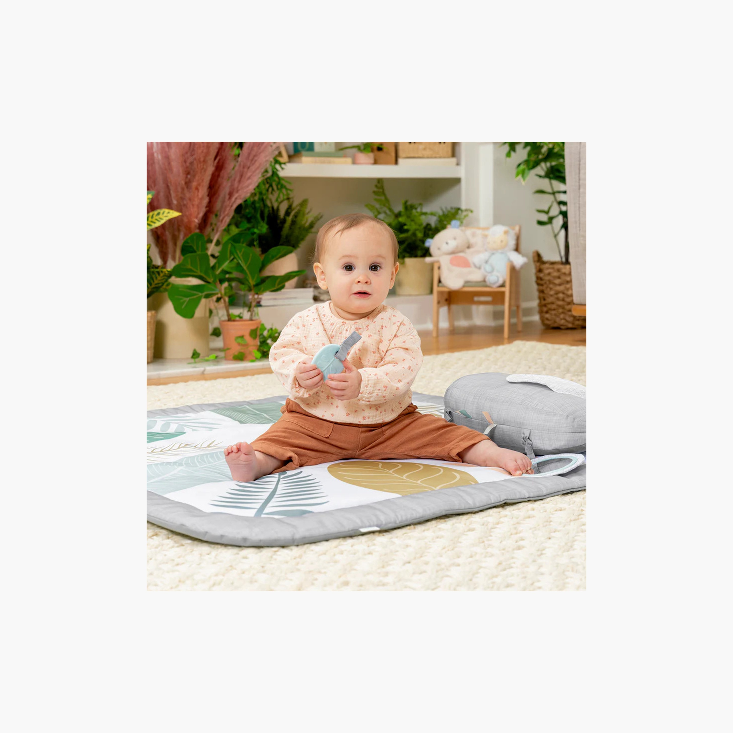 Ingenuity Sprout Spot Baby Milestone Play Mat with Photo Props & 5 Developmental Toys - Newborns+-baby-infantactivity-playpensandplaymats-image-4