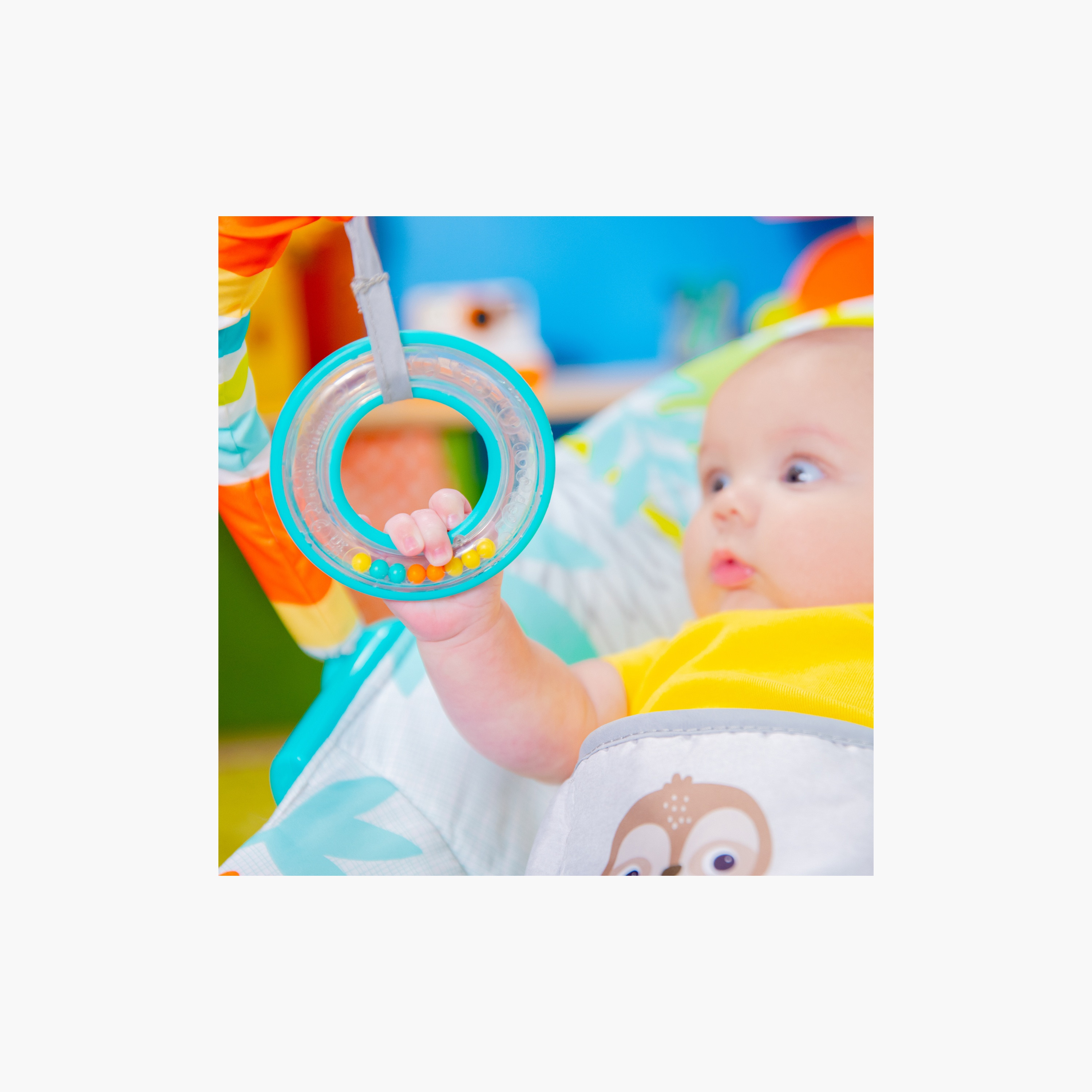 Bright Starts Rainforest Vibes Vibrating Bouncer with Hanging Toys - Newborns+-baby-infantactivity-bouncers-image-7