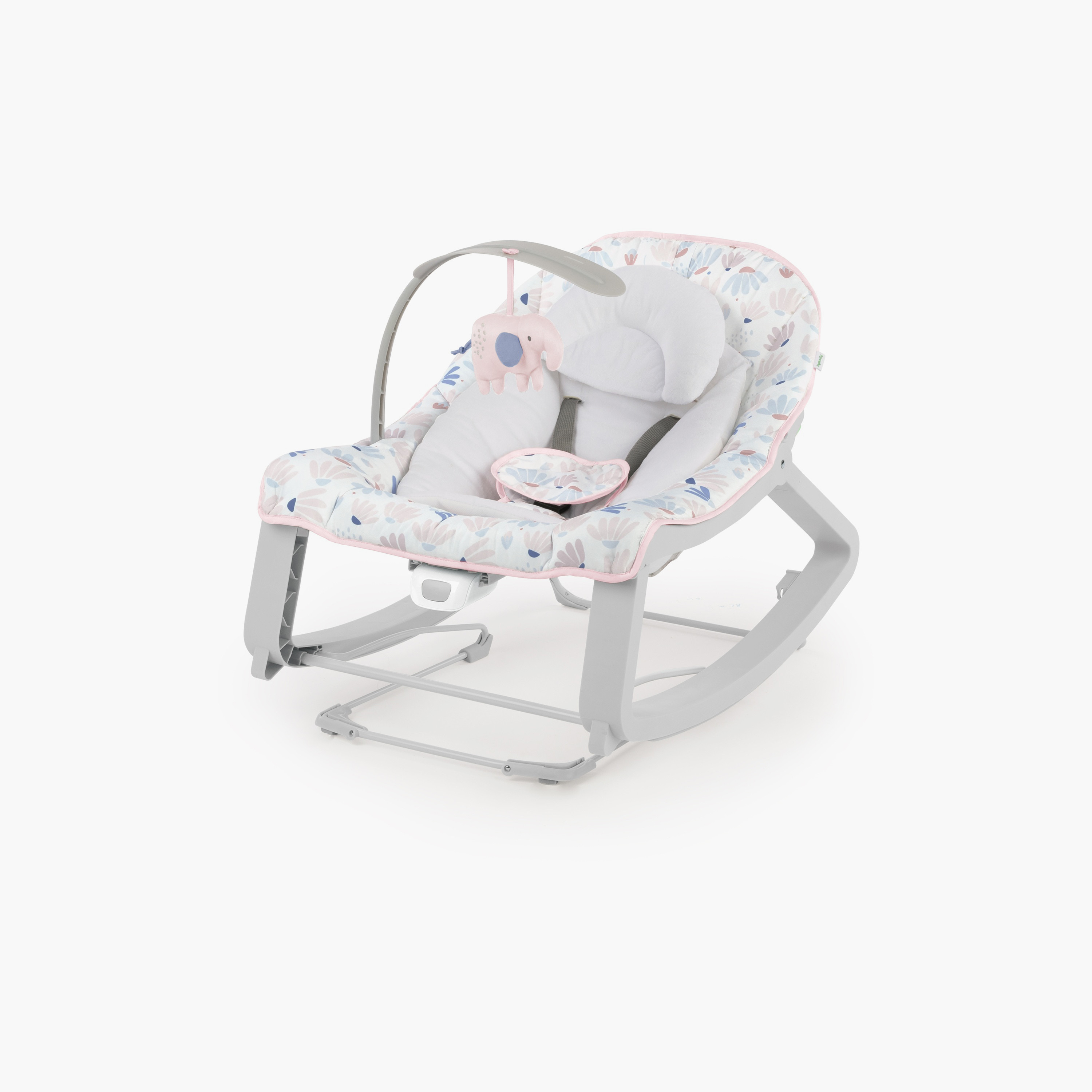 Ingenuity Keep Cozy 3-in-1 Rocker & Seat with Removable Bolster & Plush Toy - Newborns+-baby-infantactivity-rockers-image-1