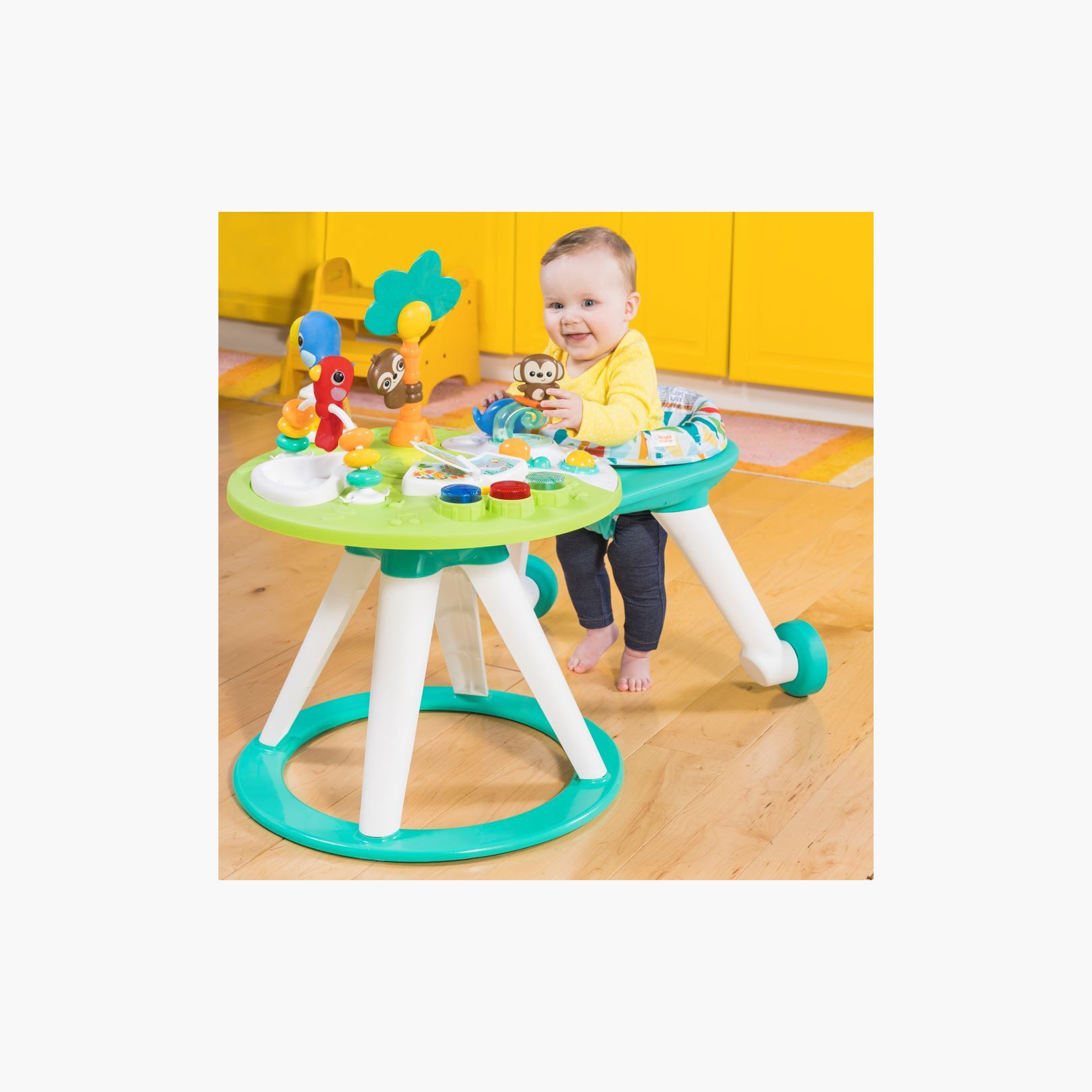 Bright Starts Around We Go 2-in-1 Walk-Around Baby Activity Centre with Table - 6 Months+-baby-infantactivity-bouncers-image-2