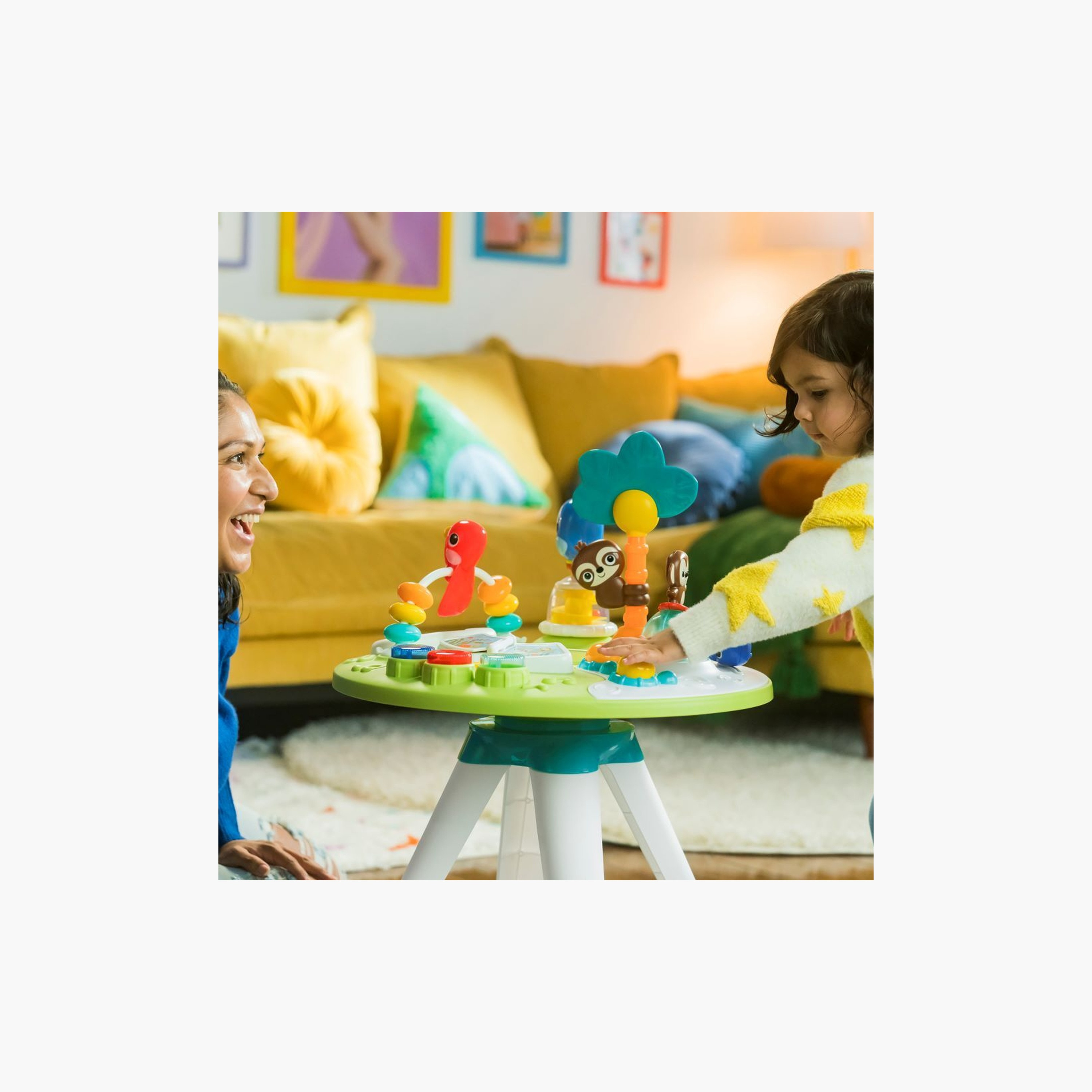 Bright Starts Around We Go 2-in-1 Walk-Around Baby Activity Centre with Table - 6 Months+-baby-infantactivity-bouncers-image-4