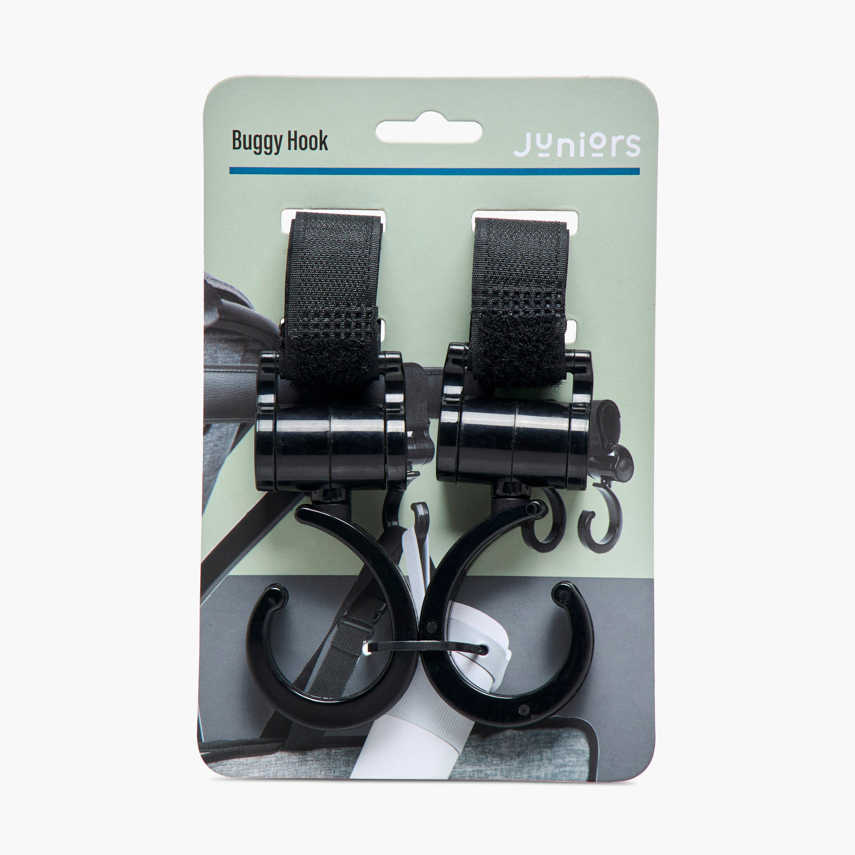 طقم علّاقات عربة أطفال دوّارة وقابلة للتعديل قطعتين من جونيورز-baby-gear-strollersandprams-accessories-image-2