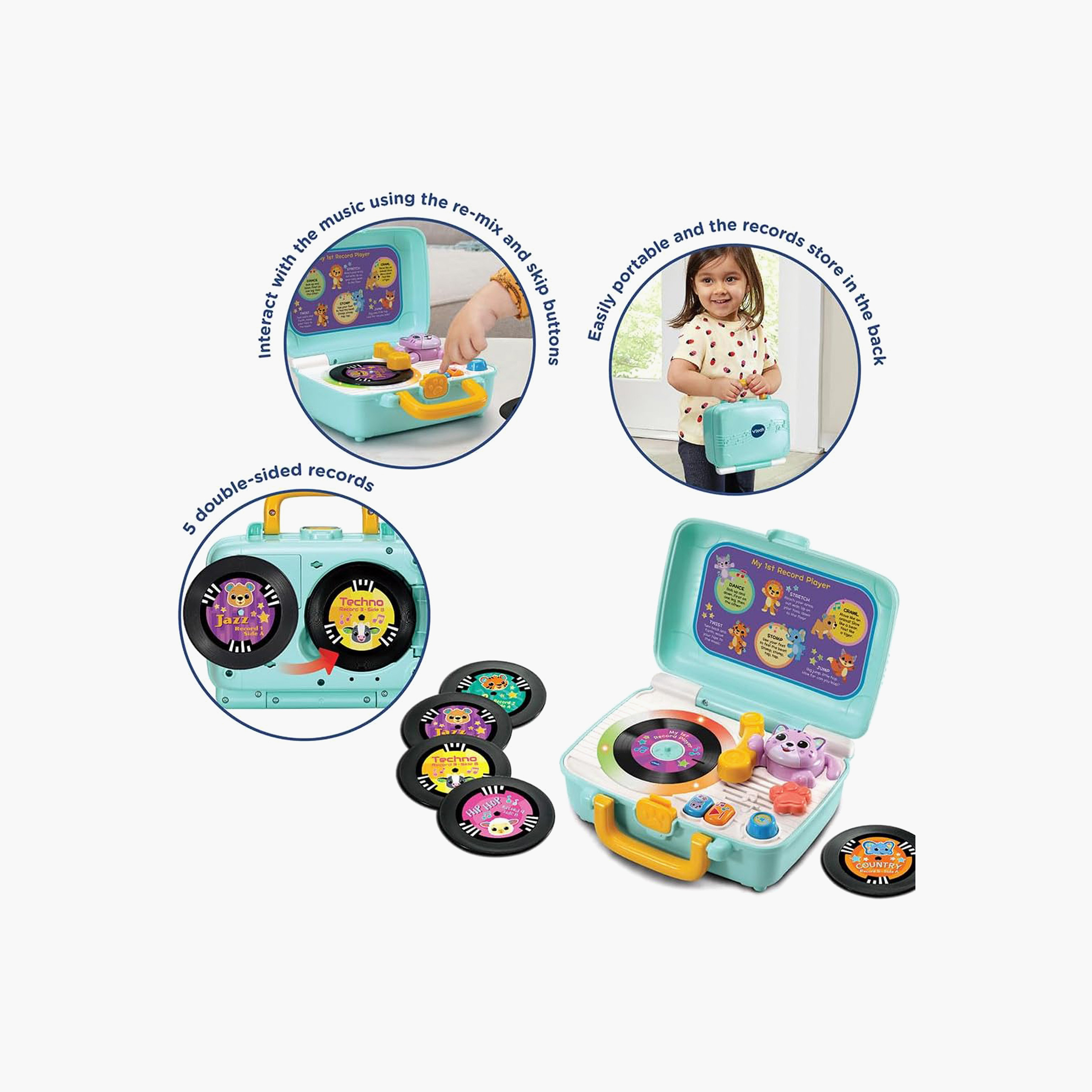 VTech My 1st Record Player Toy-toys-educational-musicaltoys-image-2