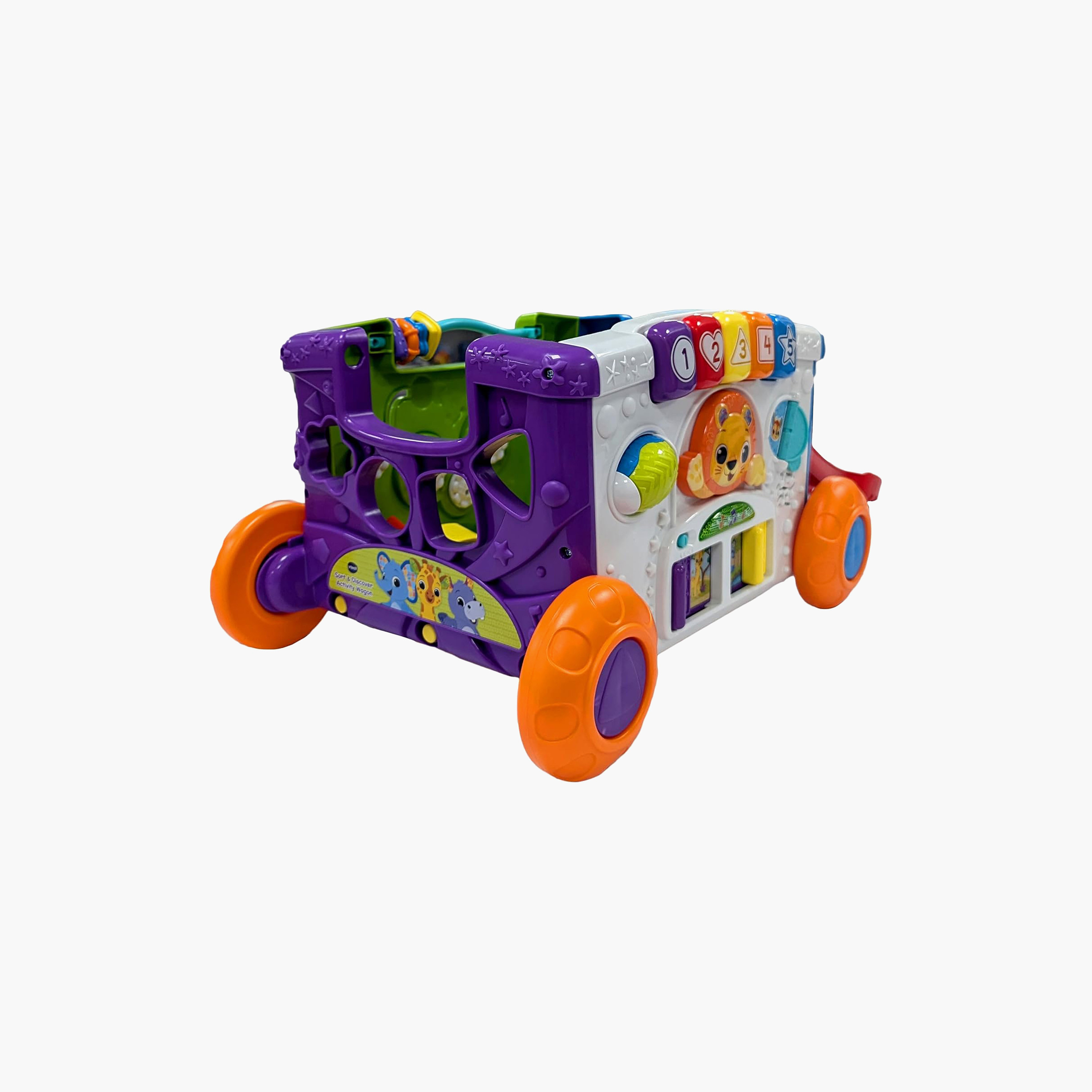 عربة النشاط سورت آند ديسكفر من في تك-toys-babyandtoddlertoys-pushandpulltoys-image-2