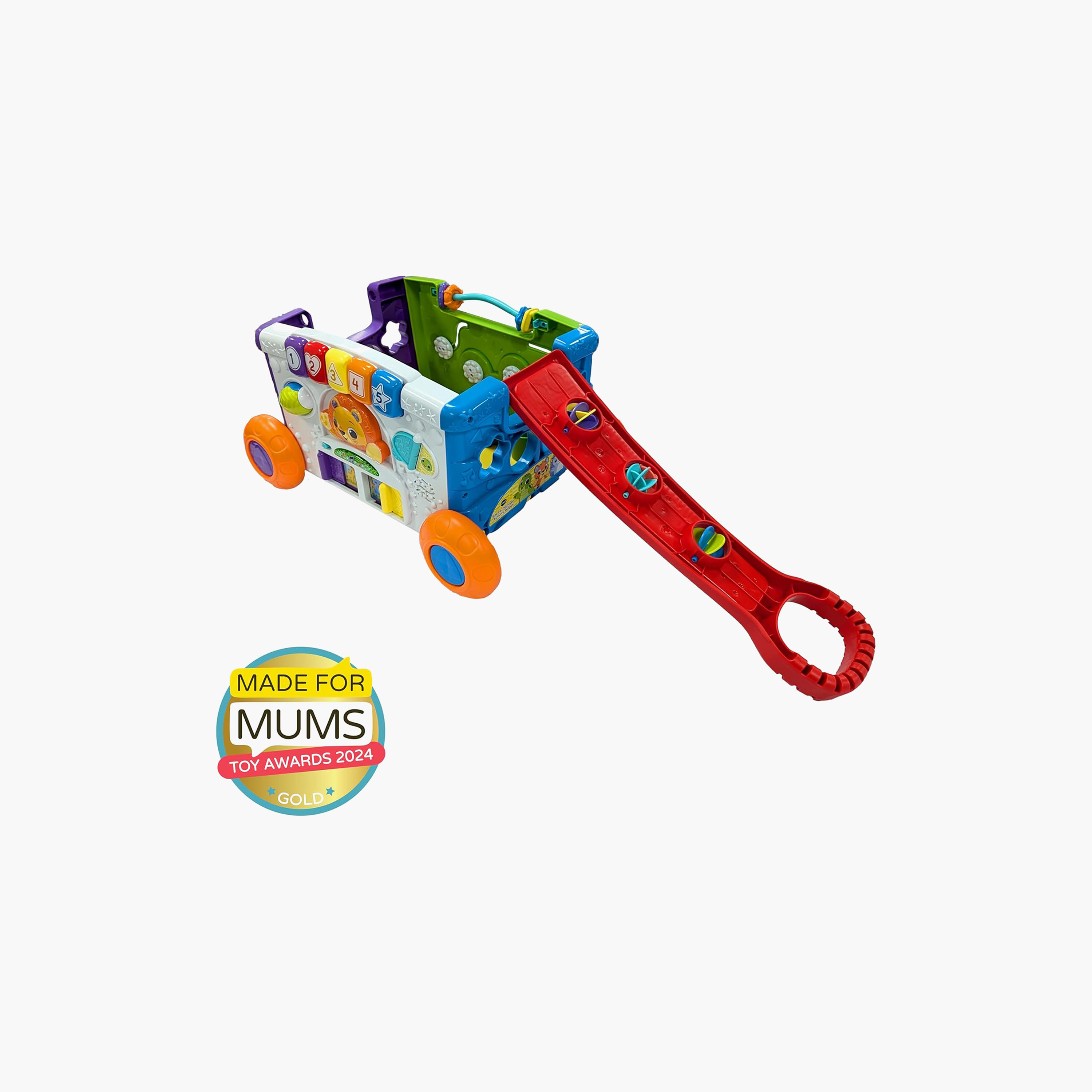 عربة النشاط سورت آند ديسكفر من في تك-toys-babyandtoddlertoys-pushandpulltoys-image-3