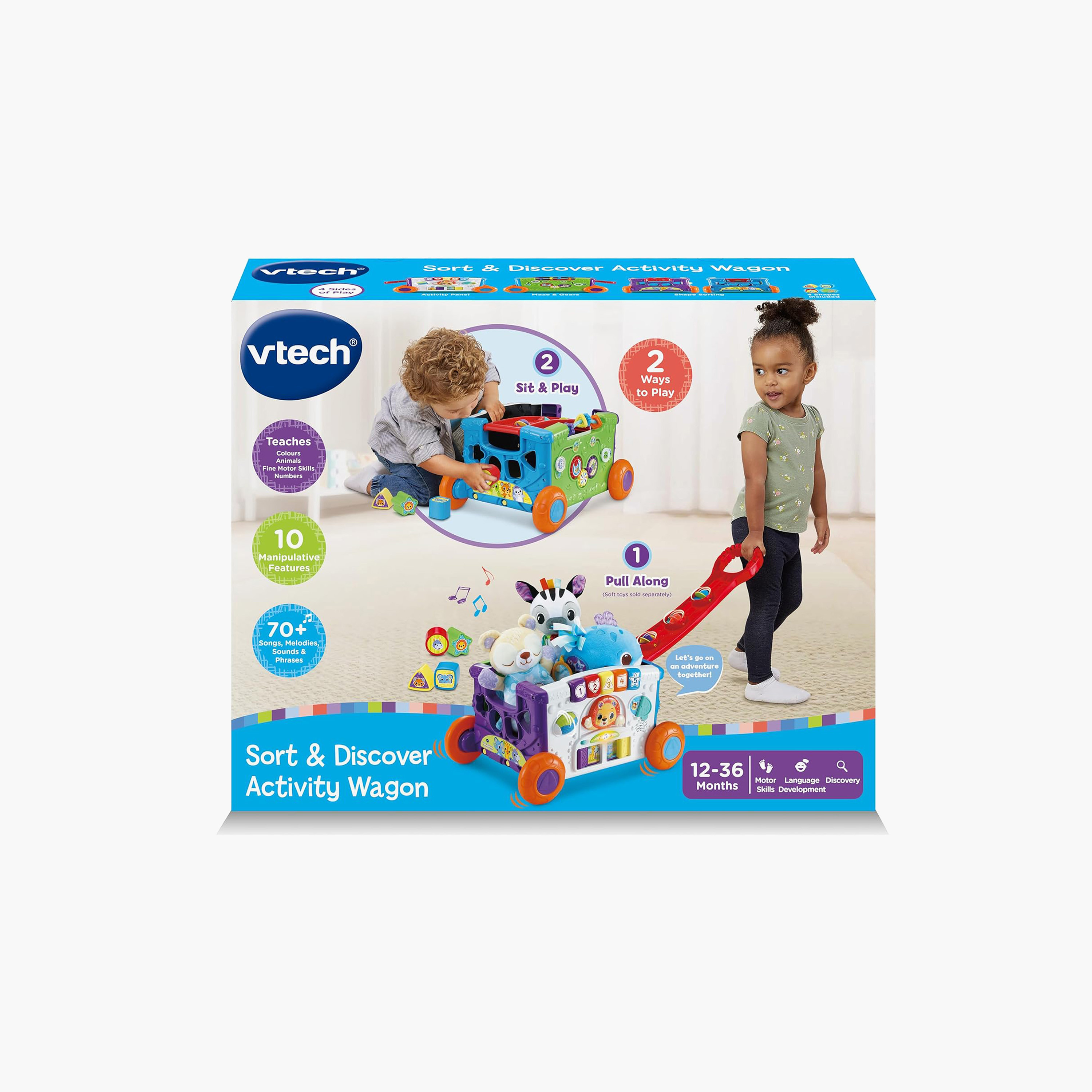 عربة النشاط سورت آند ديسكفر من في تك-toys-babyandtoddlertoys-pushandpulltoys-image-9