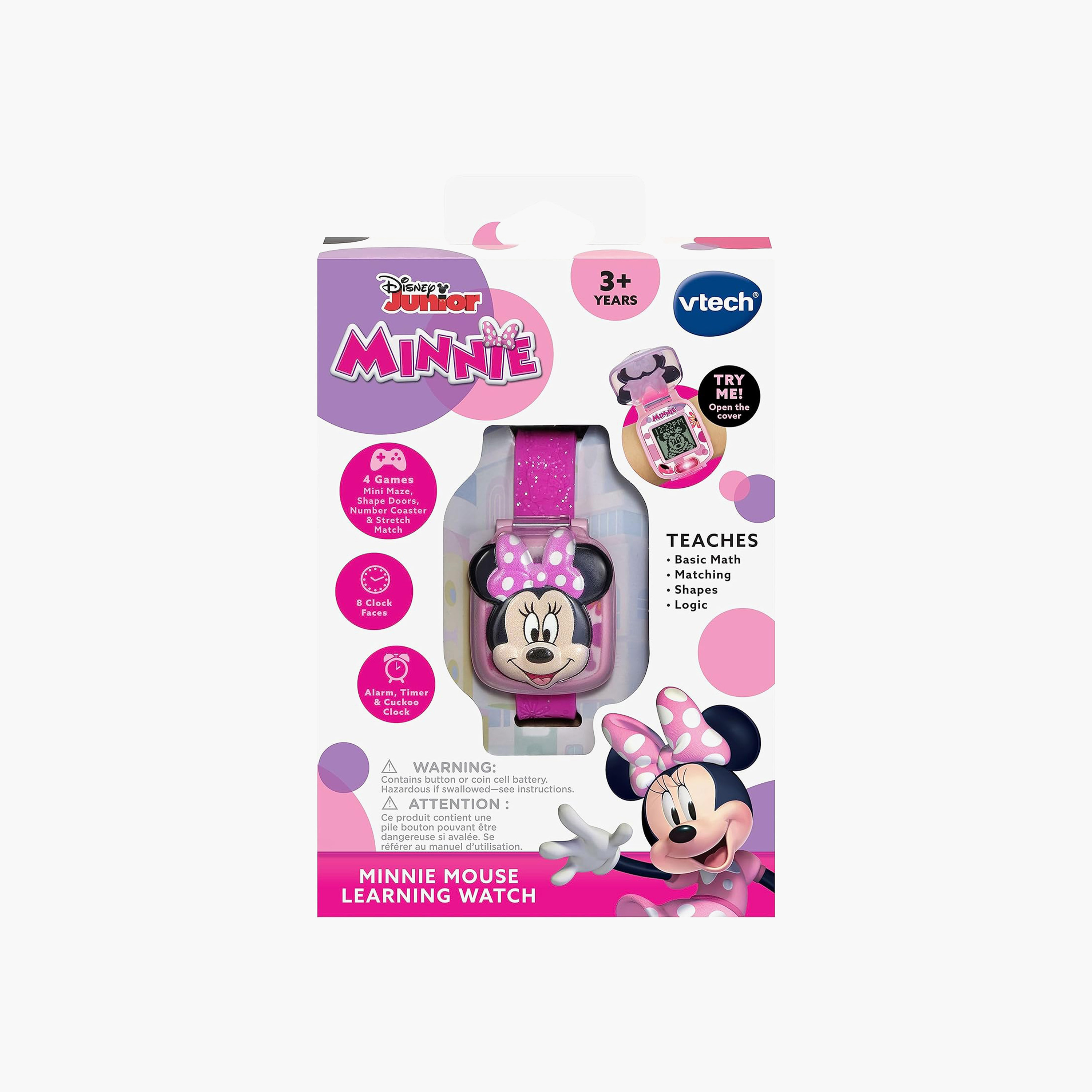 VTech Minnie Mouse Learning Watch-girls-accessories-watches-image-5