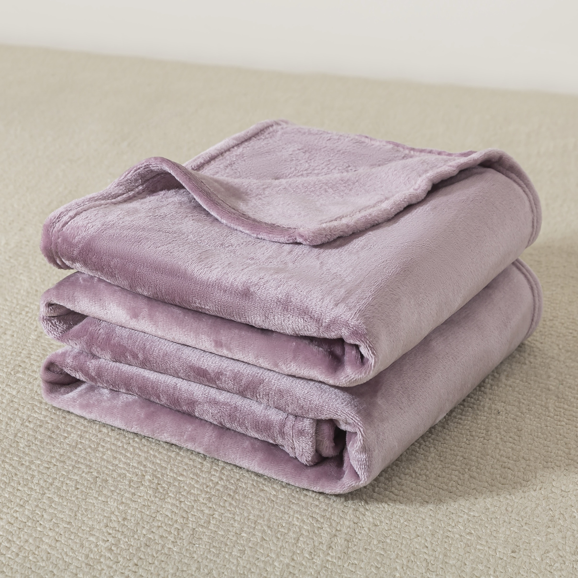 Luxury Soft Plush Flannel Blanket - 150x200 cms-household-bedding-blankets-image-4