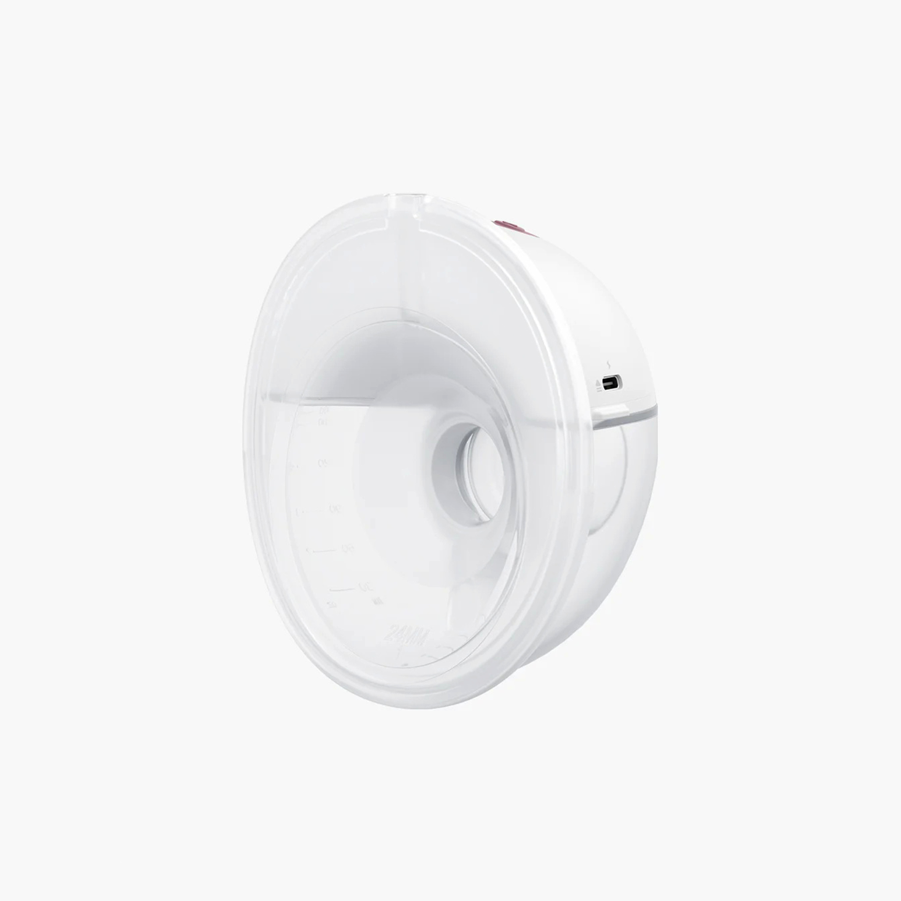 Momcozy M5 Single Wearable Electric Breast Pump - Maroon-baby-feeding-breastfeedingandcare-image-4