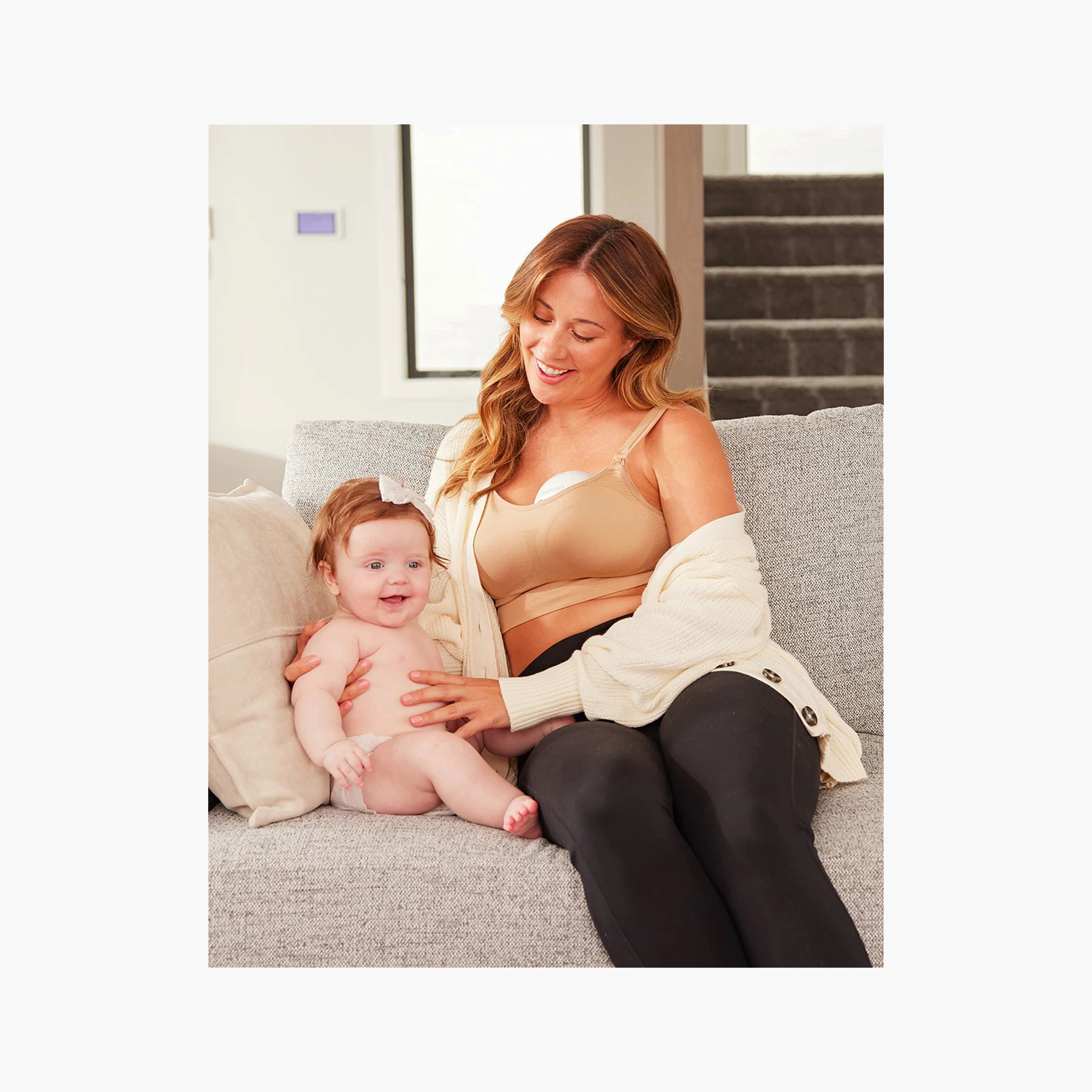 Momcozy M5 Single Wearable Electric Breast Pump - Maroon-baby-feeding-breastfeedingandcare-image-8