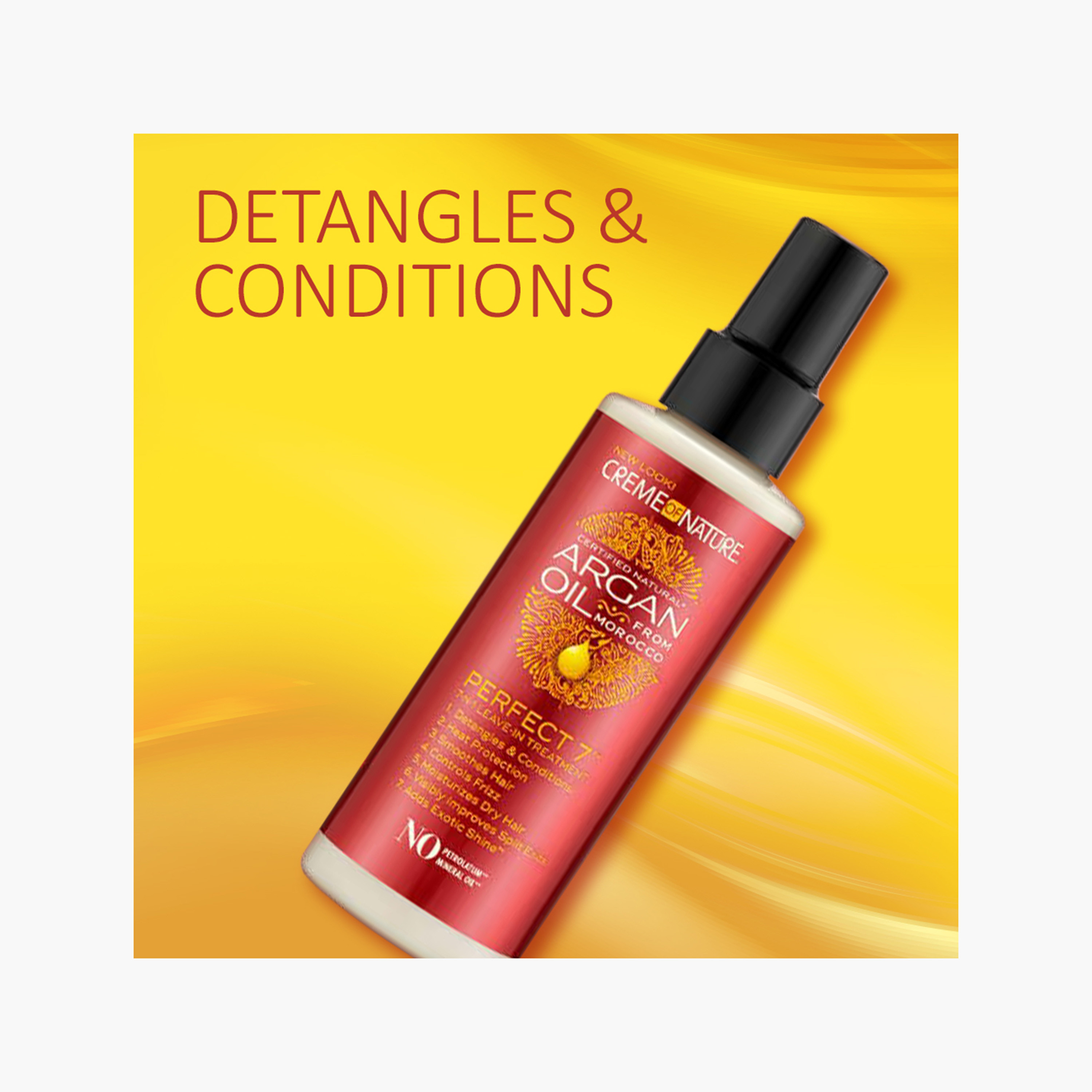 Creme Of Nature  RV CON Argan Oil Perfect 7 Leave-In Treatment -150 ml-beautyandpersonalcare-hair-haircare-hairmasksandcreams-image-2