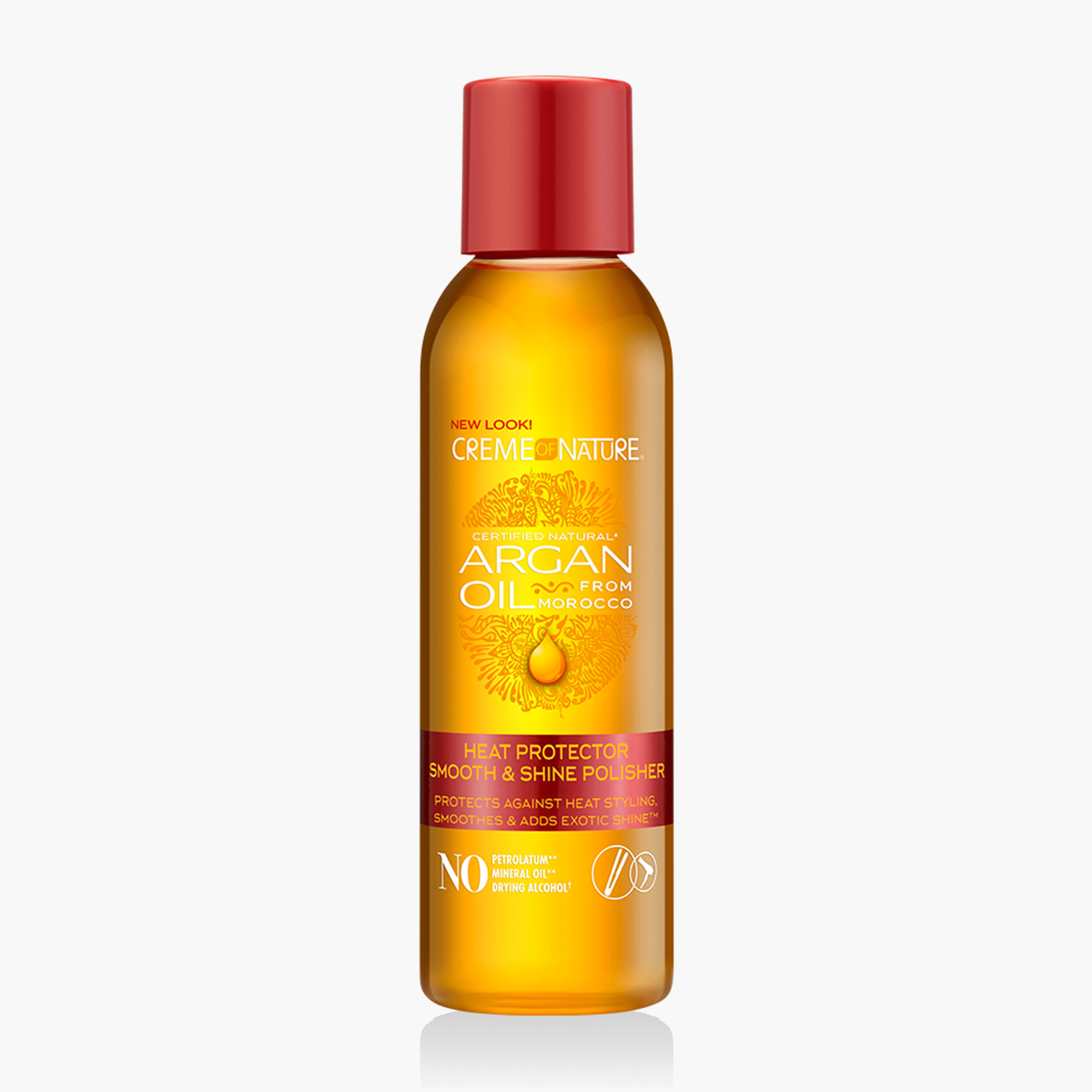 Creme Of Nature RV CON Argan Oil Heat Protector Smooth and Shine Polisher - 118 ml-beautyandpersonalcare-hair-hairstyling-hairsprays-image-1