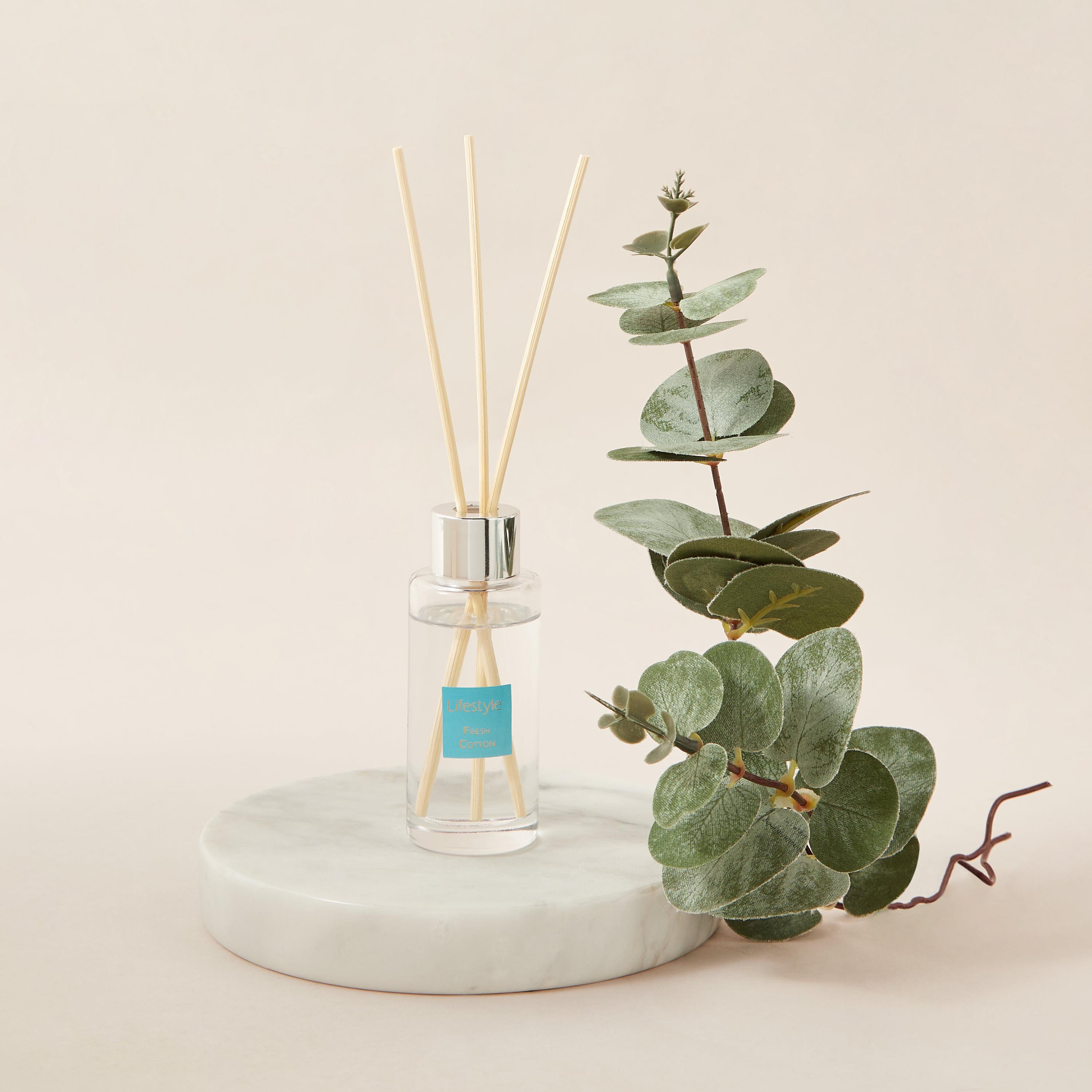 Splash Diffusers Material Shop Fresh Cotton Reed Diffuser - 40 ml Online | Splash UAE