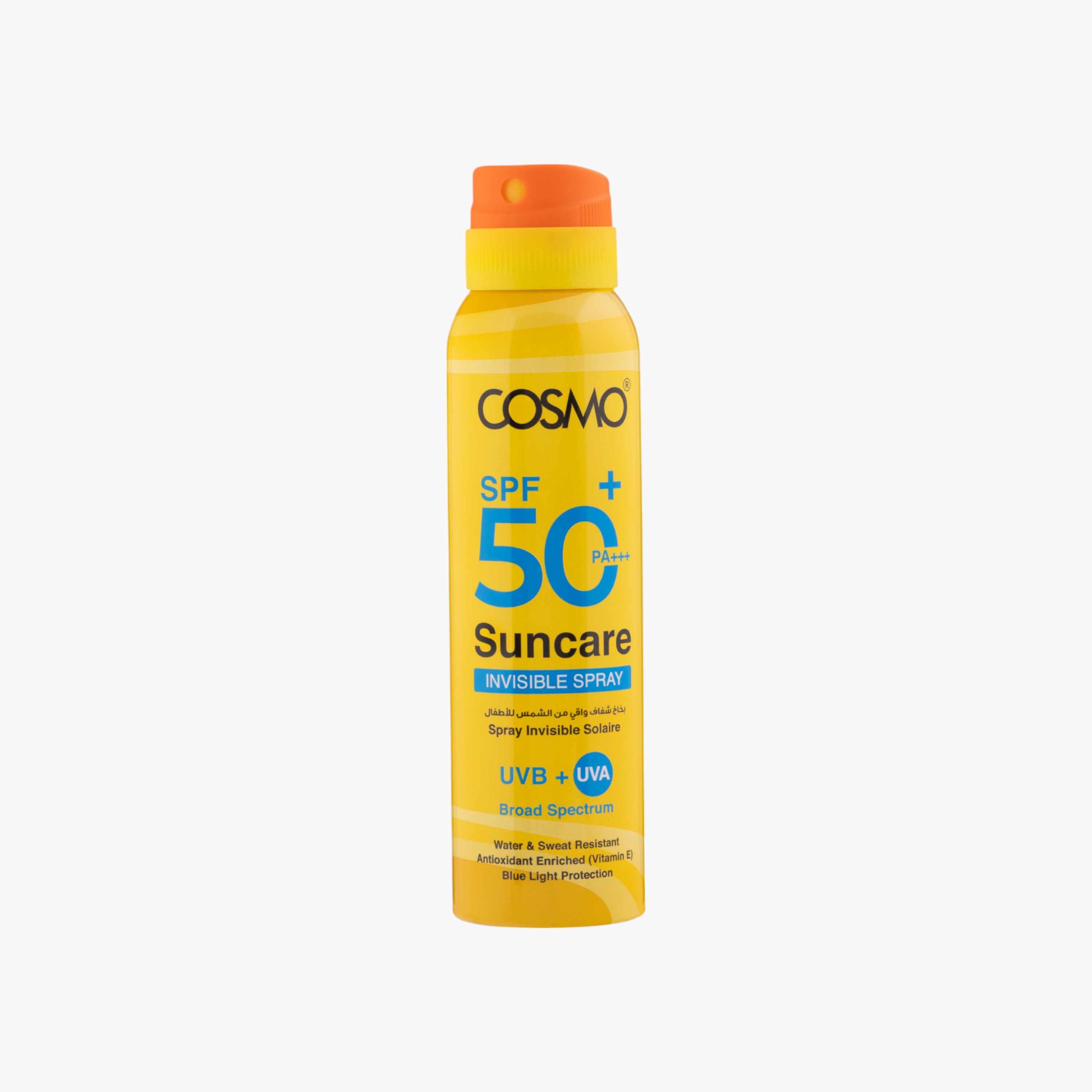 Cosmo Suncare SPF 50+  Invisible Spray - 150 ml-beautyandpersonalcare-skin-suncare-bodysunscreen-image-1
