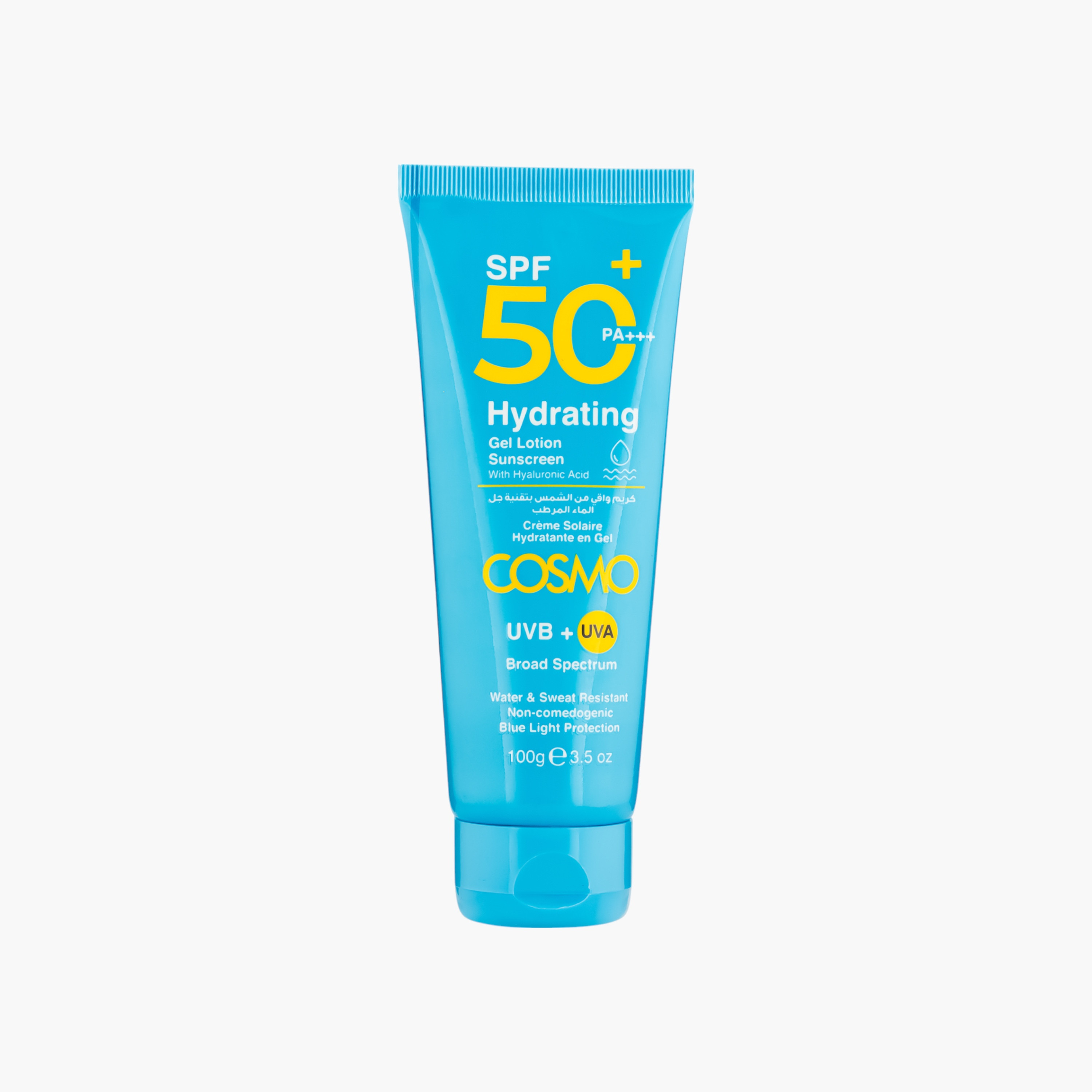 Cosmo Hydrating  SPF 50+ Sunscreen Gel Lotion - 100 gms-beautyandpersonalcare-kbeauty-skin-moisturisers-lotions-image-1