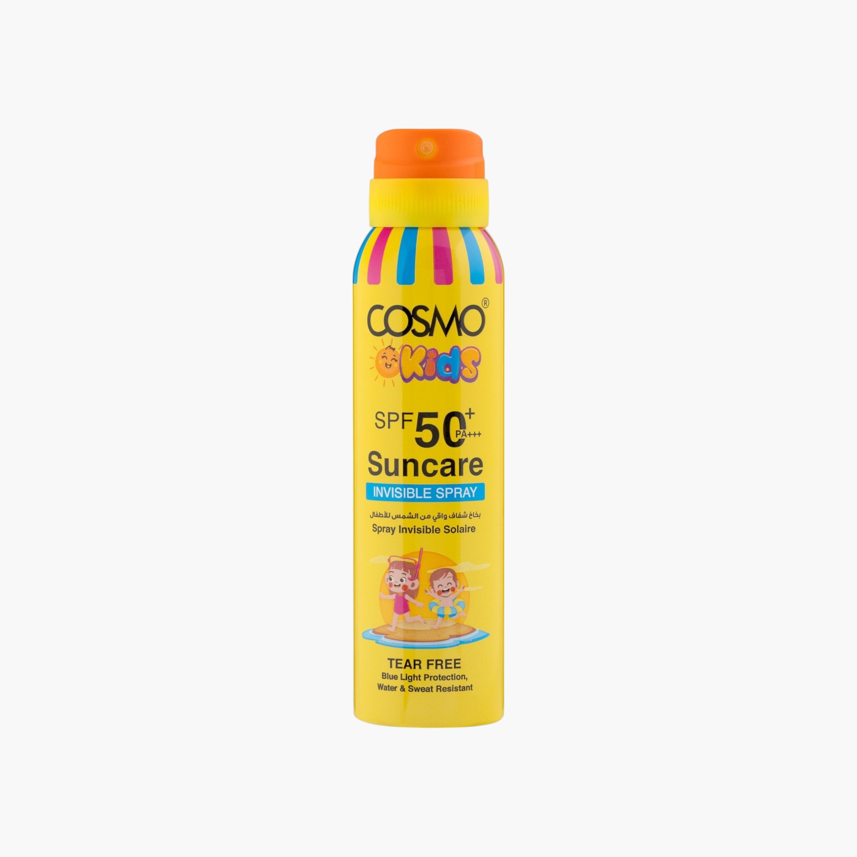 Cosmo Suncare SPF 50+ Invisible Spray for Kids - 100 gms-beautyandpersonalcare-babycare-sunscreen-image-1