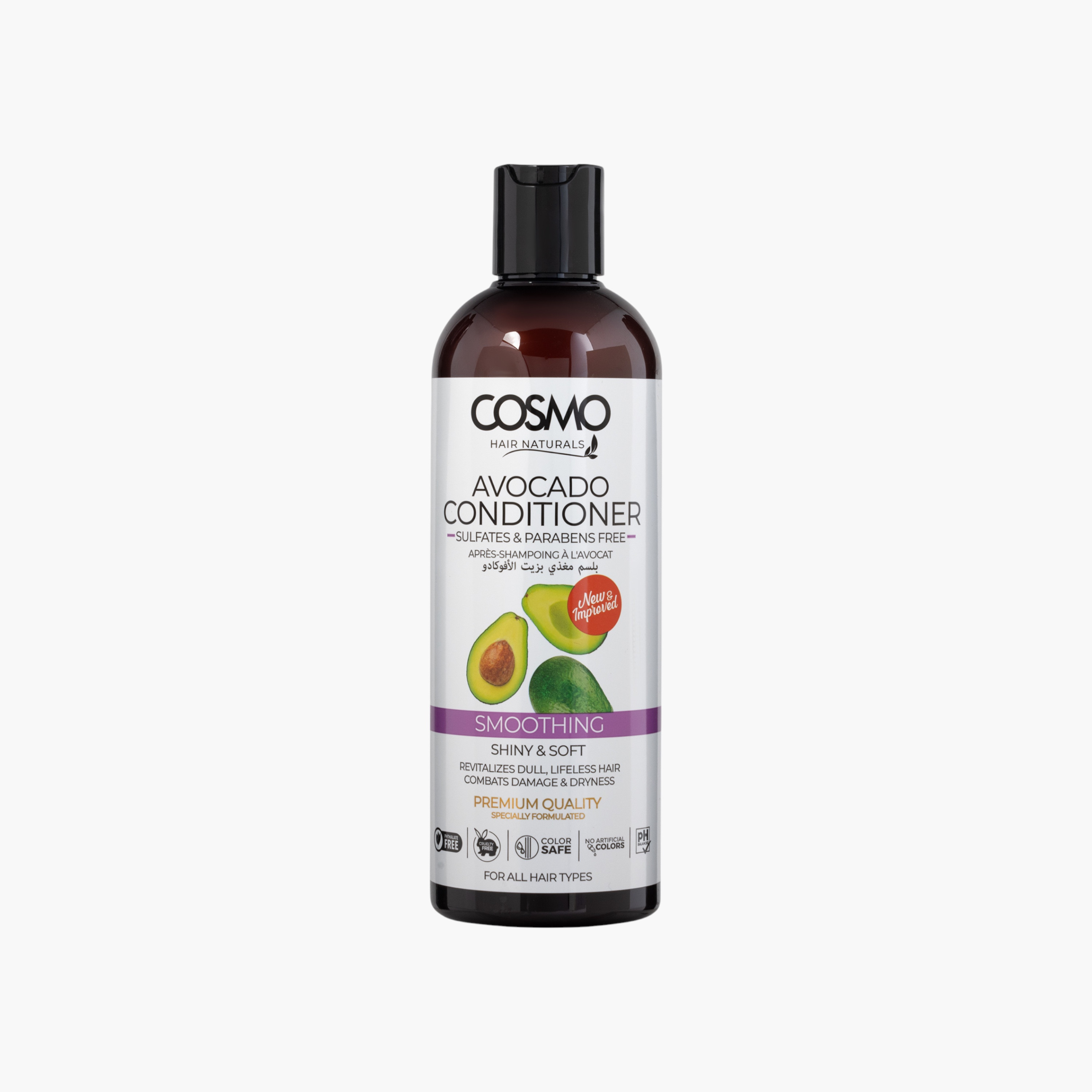 Cosmo Smoothing Avocado Conditioner - 480 ml-beautyandpersonalcare-hair-haircare-conditioners-image-1