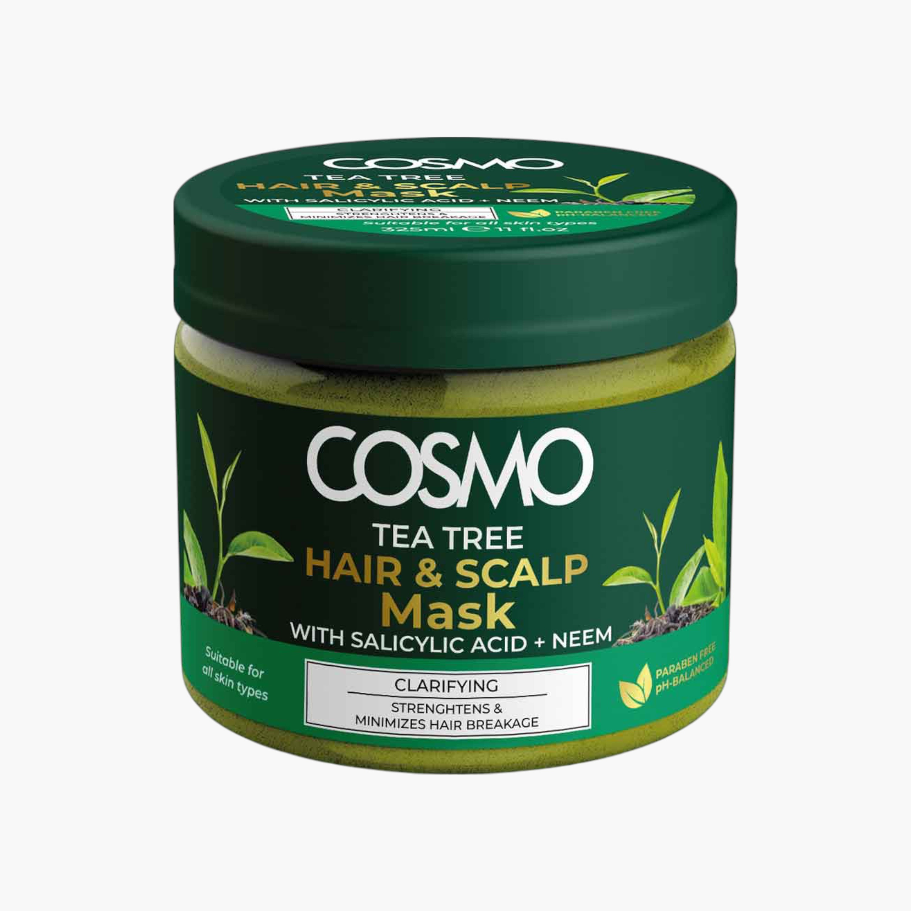 Cosmo Tea Tree Hair and Scalp Mask - 325 ml Online | Baby Beauty & Care ...