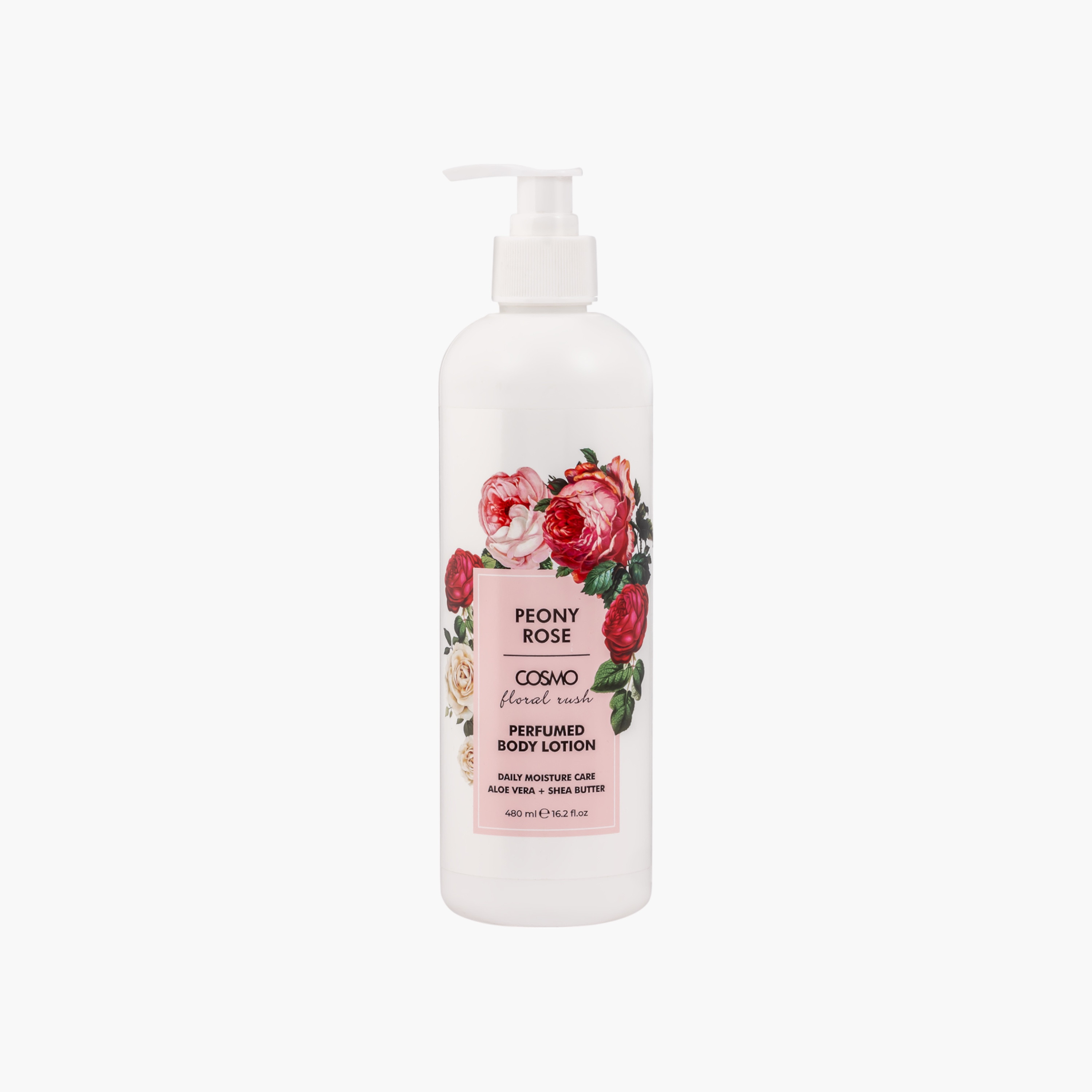 Cosmo Peony Rose Body Lotion - 480 ml-beautyandpersonalcare-skin-moisturisers-bodyandhandlotions-image-1