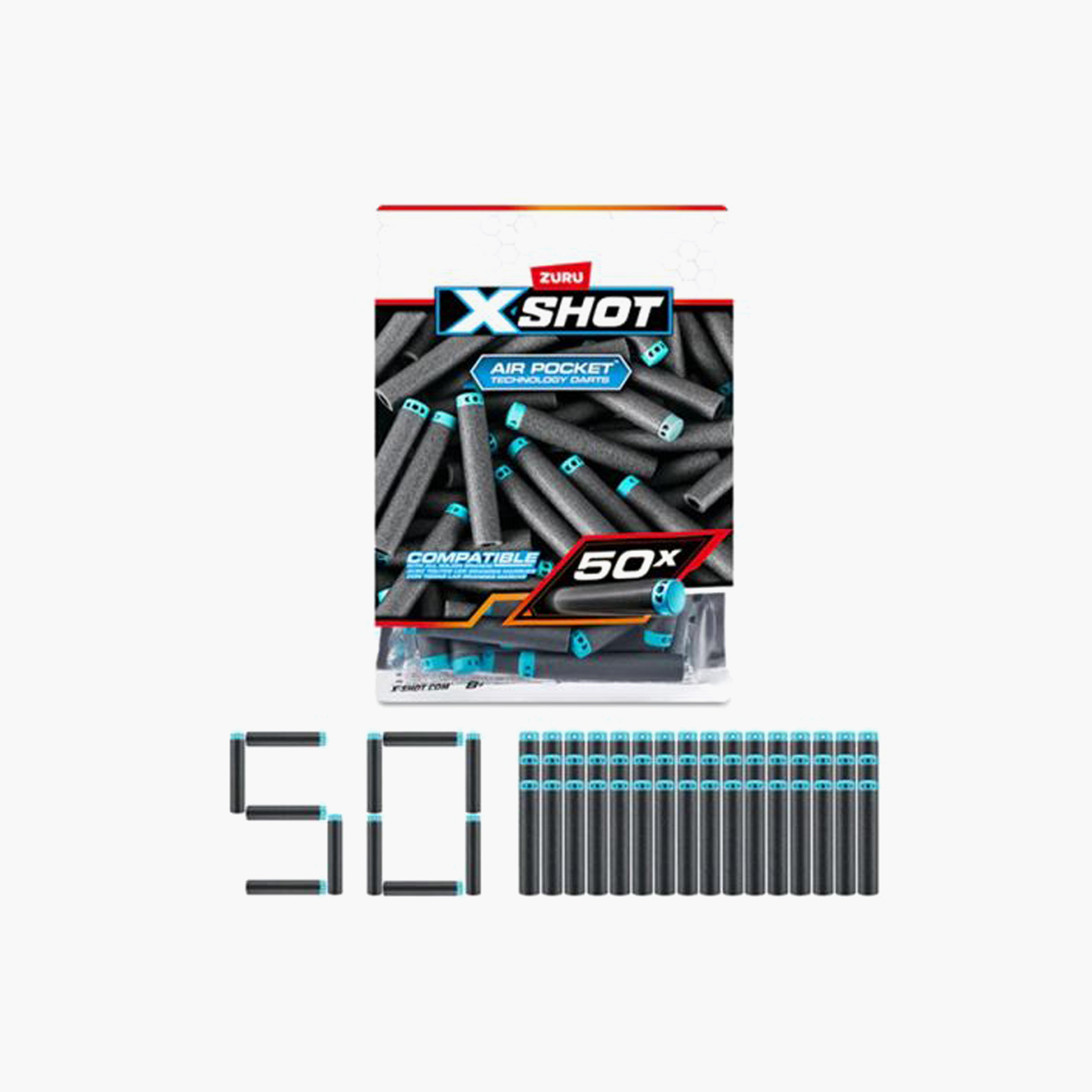 مجموعة سهام تعبئة 50 قطعة من إكس-شوت-toys-outdoor-gunsandfoamblasters-image-3