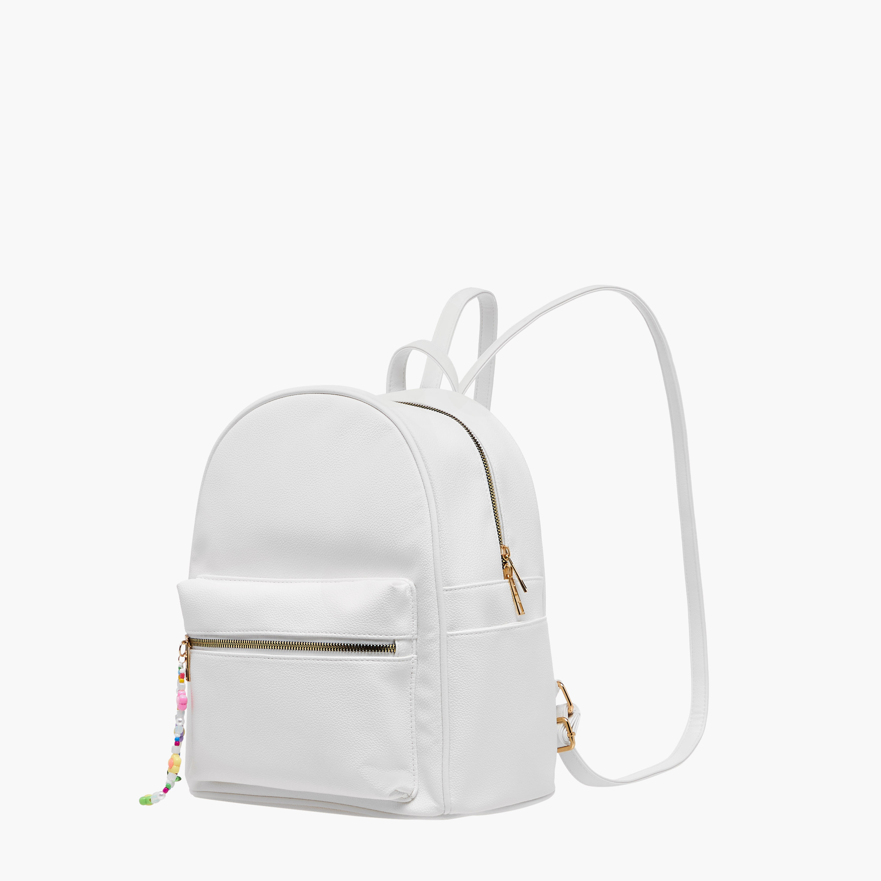 Mistotes Charm Accent Backpack with Adjustable Shoulder Straps-women-bagsandwallets-backpacks-image-3