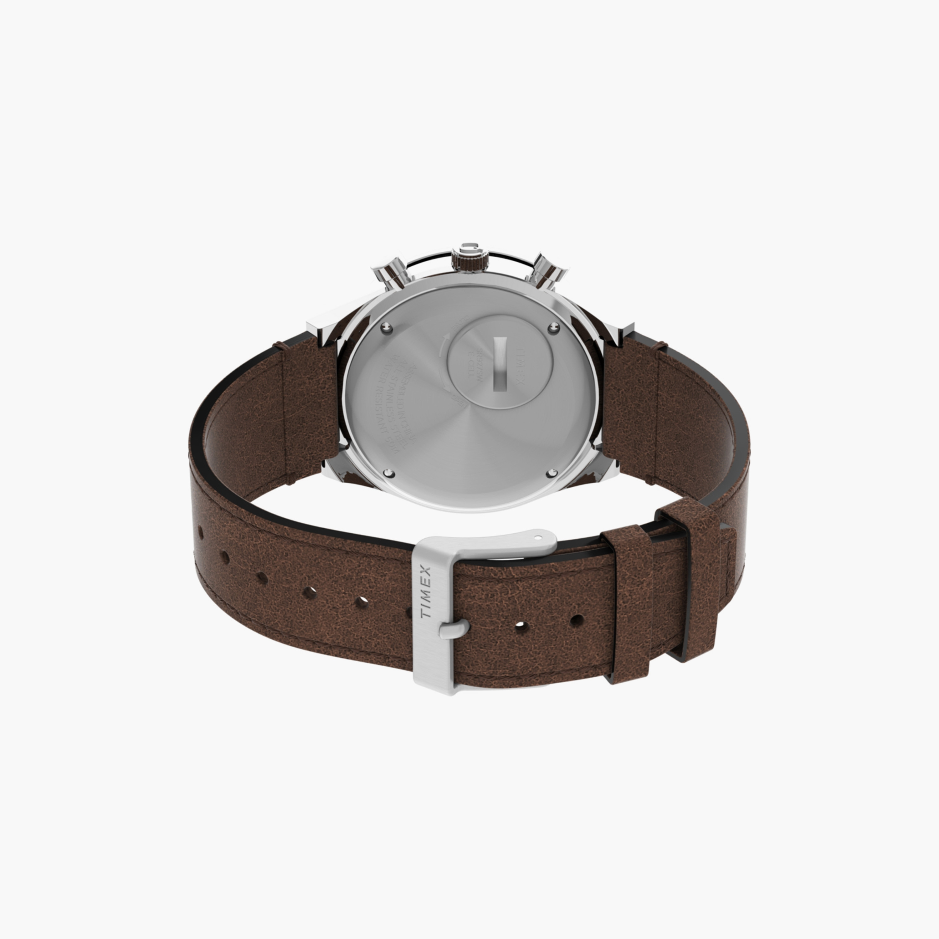 تايمكس ساعة يد رجالية 40 مم بنية كرونوغراف جلد | TW2V42800-men-watchesandjewellery-watches-image-4