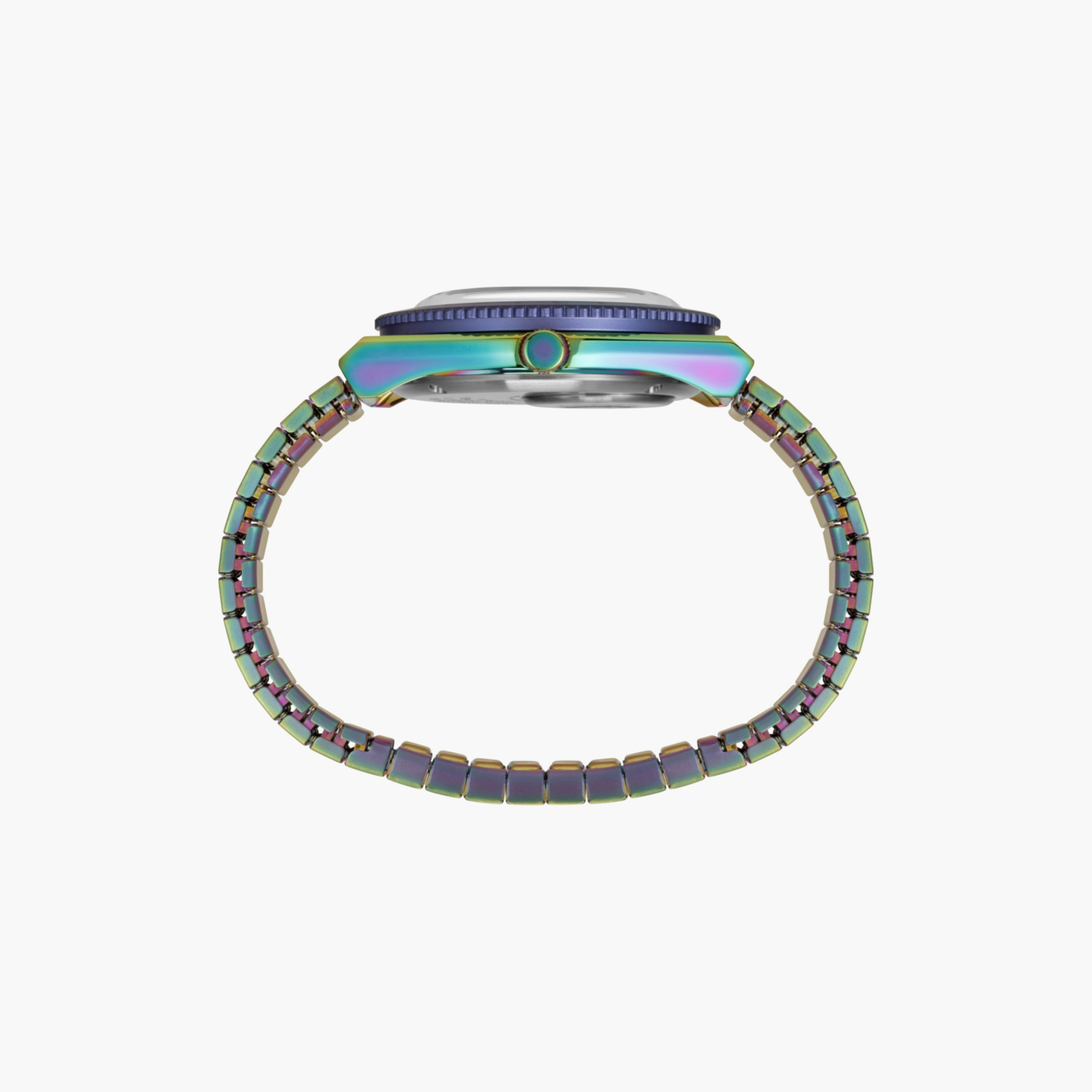 تايمكس ساعة يد نسائية 36 مم بنفسجية أنالوج ستانلس ستيل | TW2W41100-women-watchesandjewellery-watches-image-2