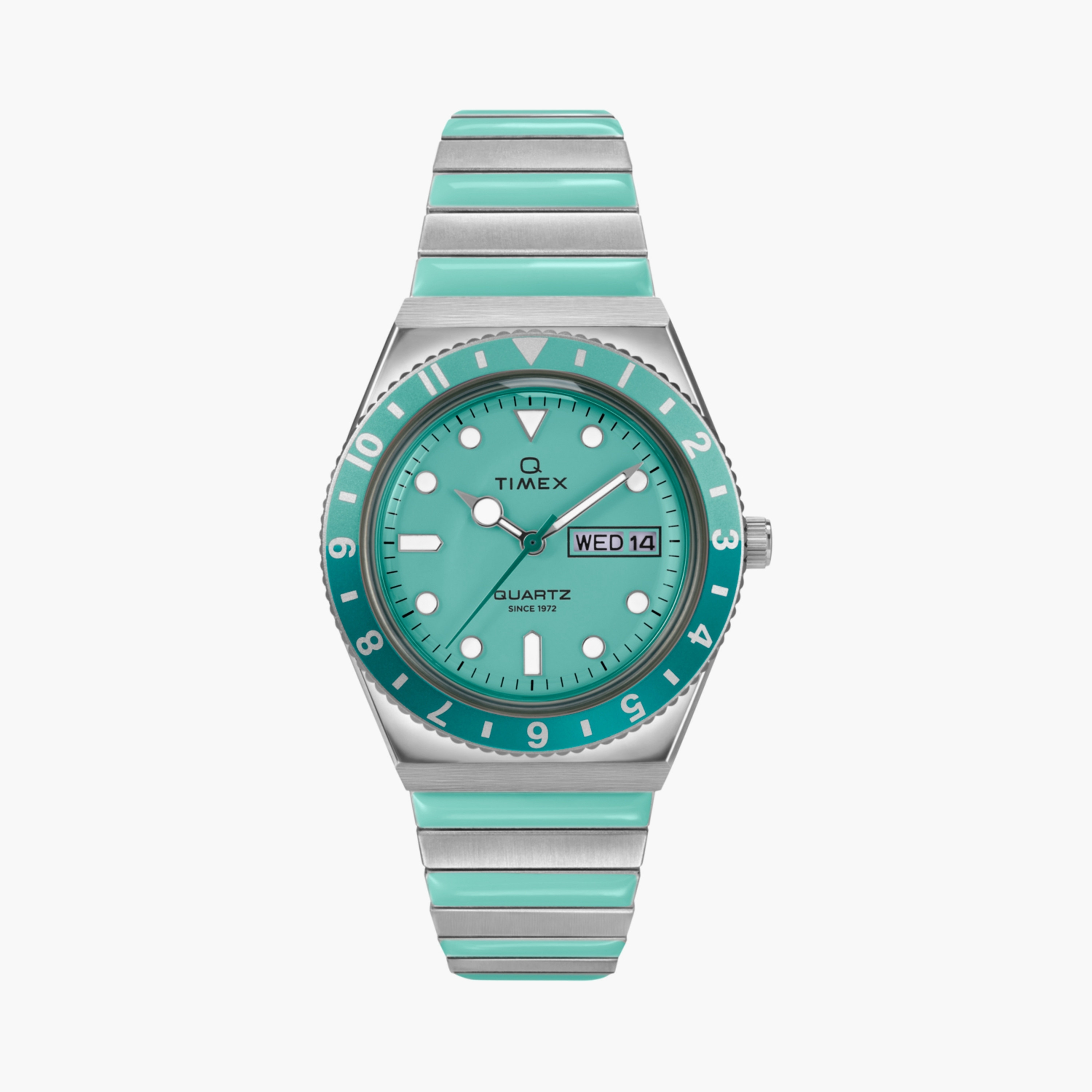 تايمكس ساعة يد نسائية 36 مم فضية أنالوج ستانلس ستيل | TW2W87800-women-watchesandjewellery-watches-image-1