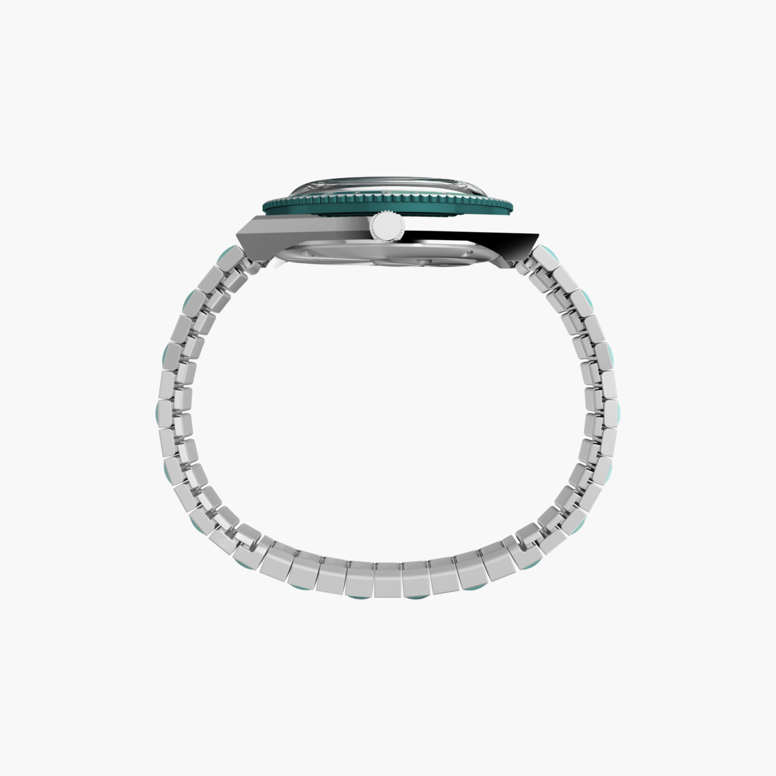 تايمكس ساعة يد نسائية 36 مم فضية أنالوج ستانلس ستيل | TW2W87800-women-watchesandjewellery-watches-image-2