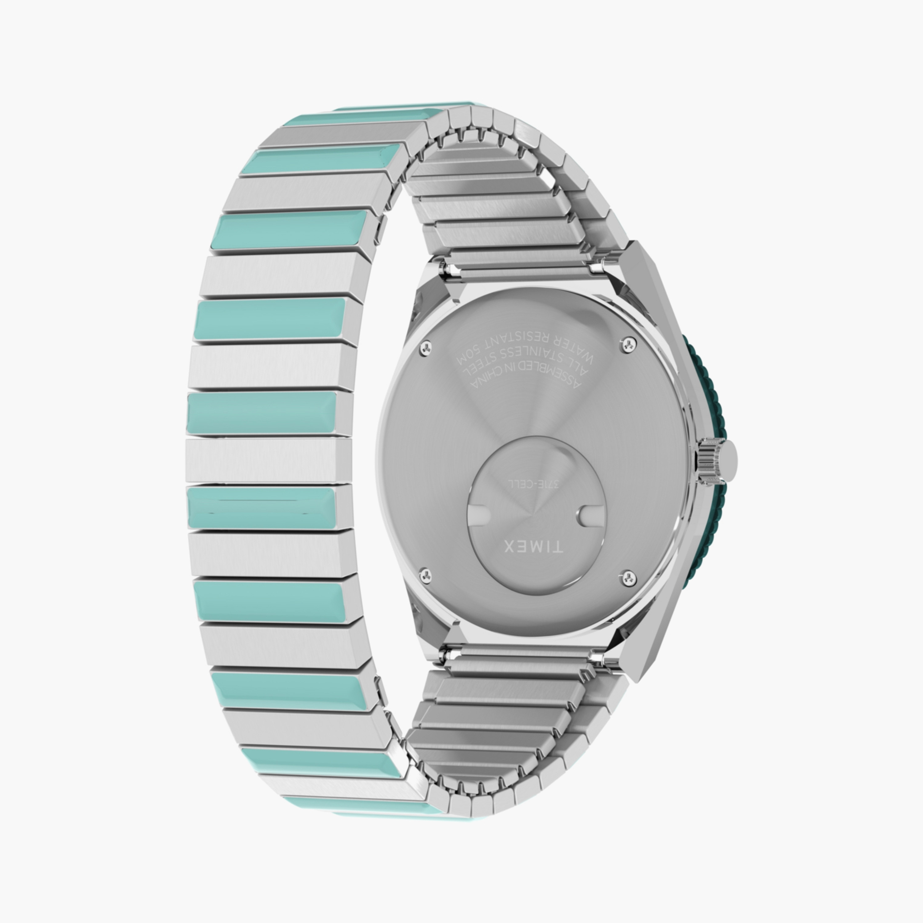 تايمكس ساعة يد نسائية 36 مم فضية أنالوج ستانلس ستيل | TW2W87800-women-watchesandjewellery-watches-image-4