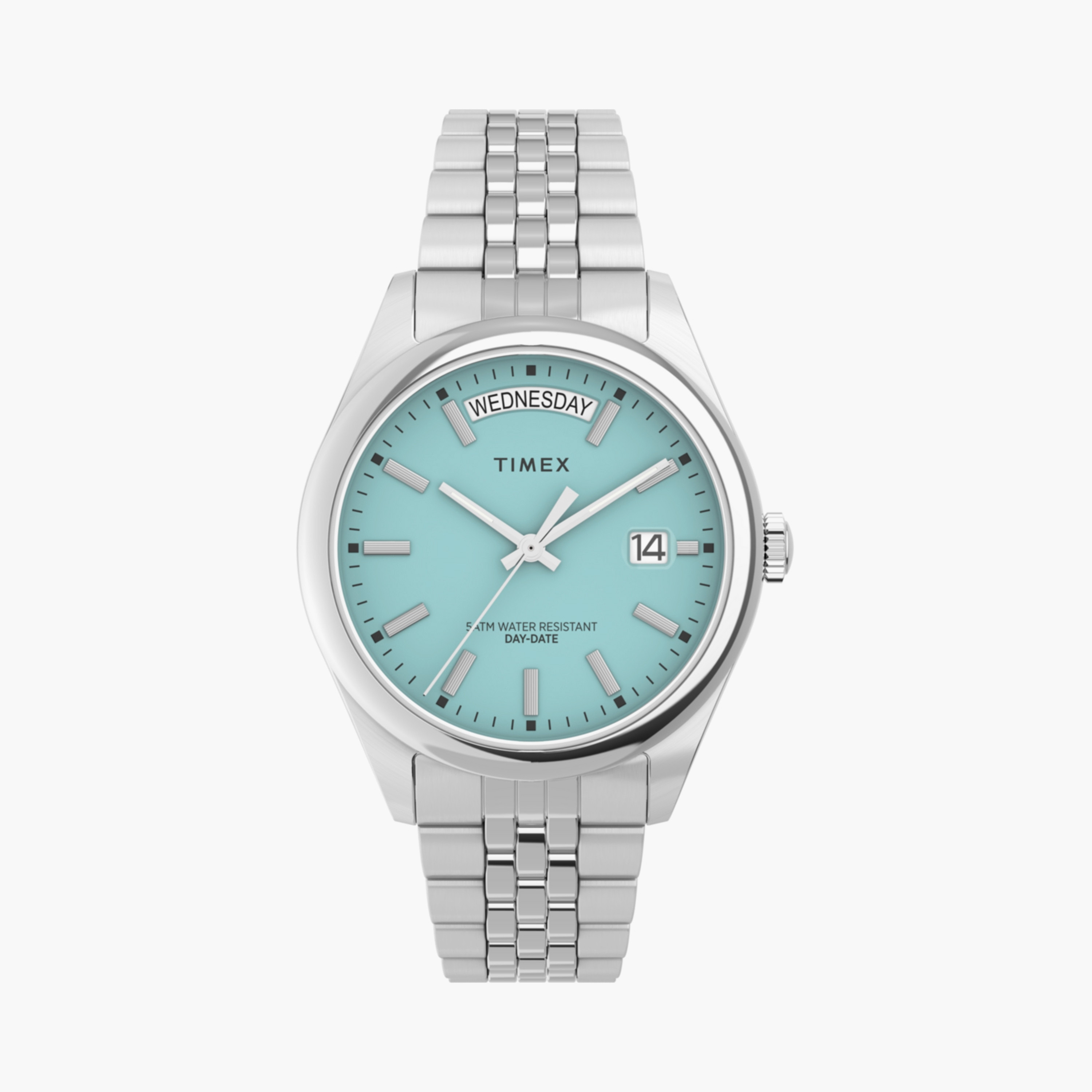 تايمكس ساعة يد نسائية 36 مم فضية أنالوج ستانلس ستيل | TW2V68400-women-watchesandjewellery-watches-image-1