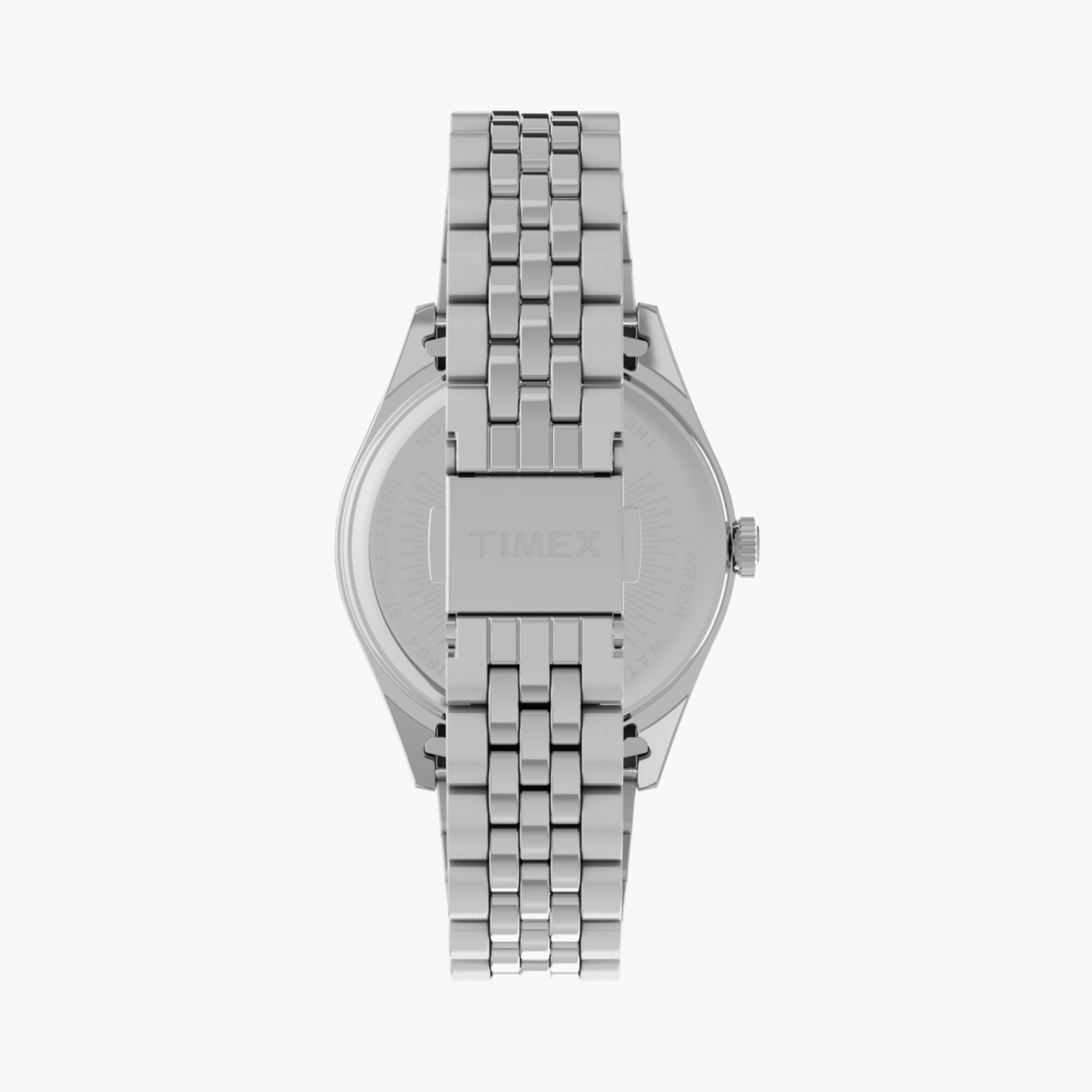 تايمكس ساعة يد نسائية 36 مم فضية أنالوج ستانلس ستيل | TW2V68400-women-watchesandjewellery-watches-image-3