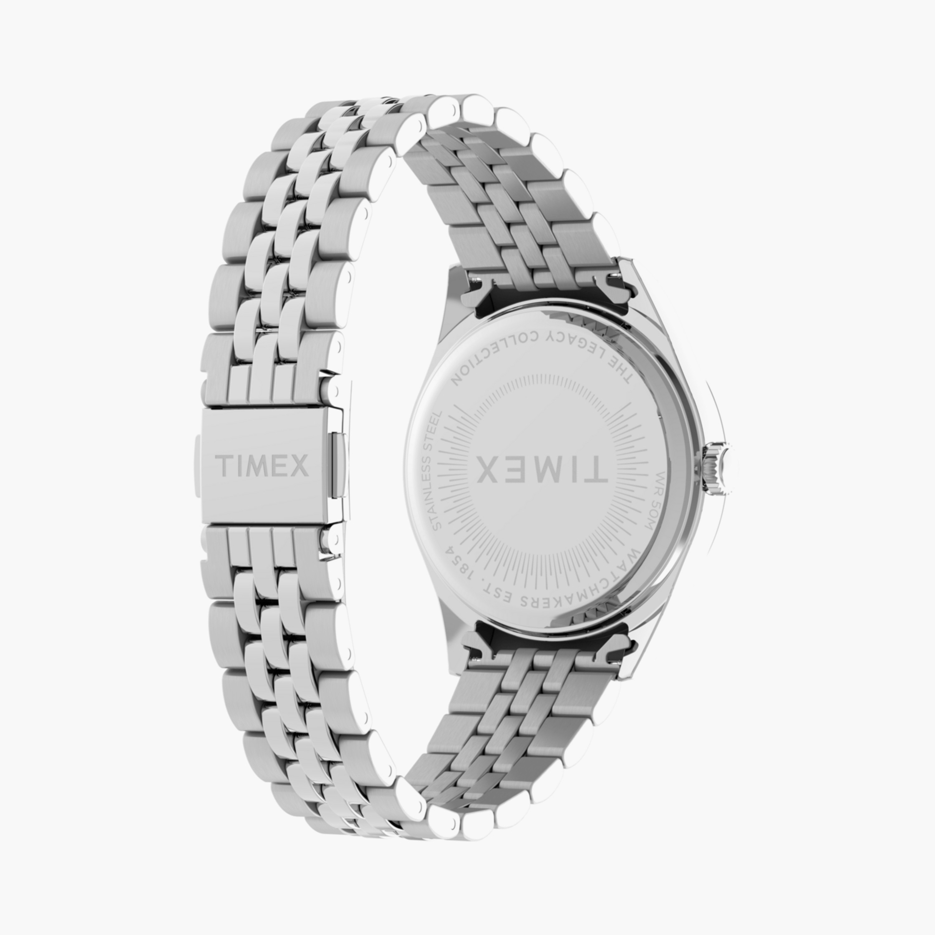 تايمكس ساعة يد نسائية 36 مم فضية أنالوج ستانلس ستيل | TW2V68400-women-watchesandjewellery-watches-image-4