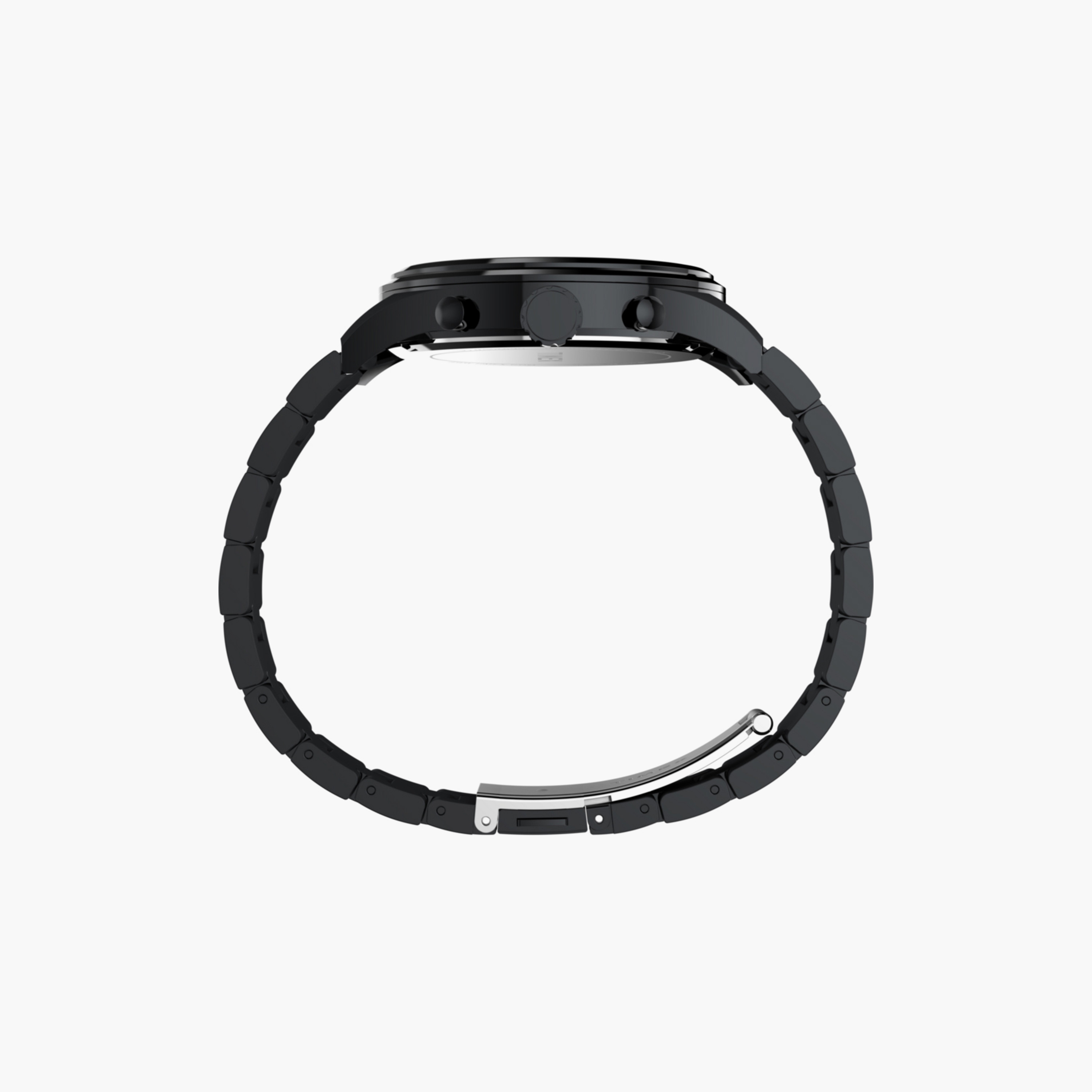 Timex Men's 43 MM Black Chronograph Stainless Steel Watch | TW2Y01600-men-watchesandjewellery-watches-image-2