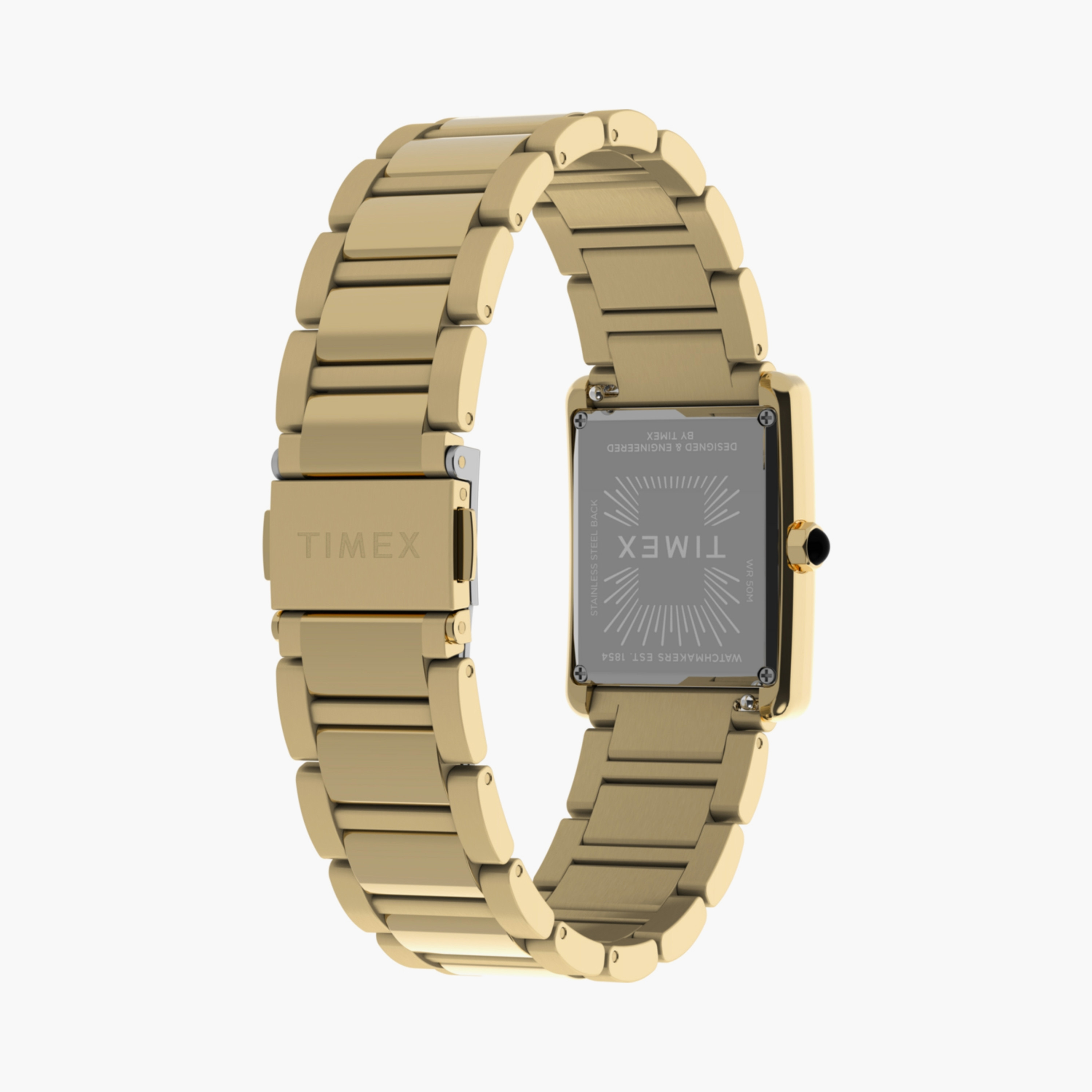 تايمكس ساعة يد نسائية 24 مم ذهبية أنالوج ستانلس ستيل | TW2W87500-women-watchesandjewellery-watches-image-4